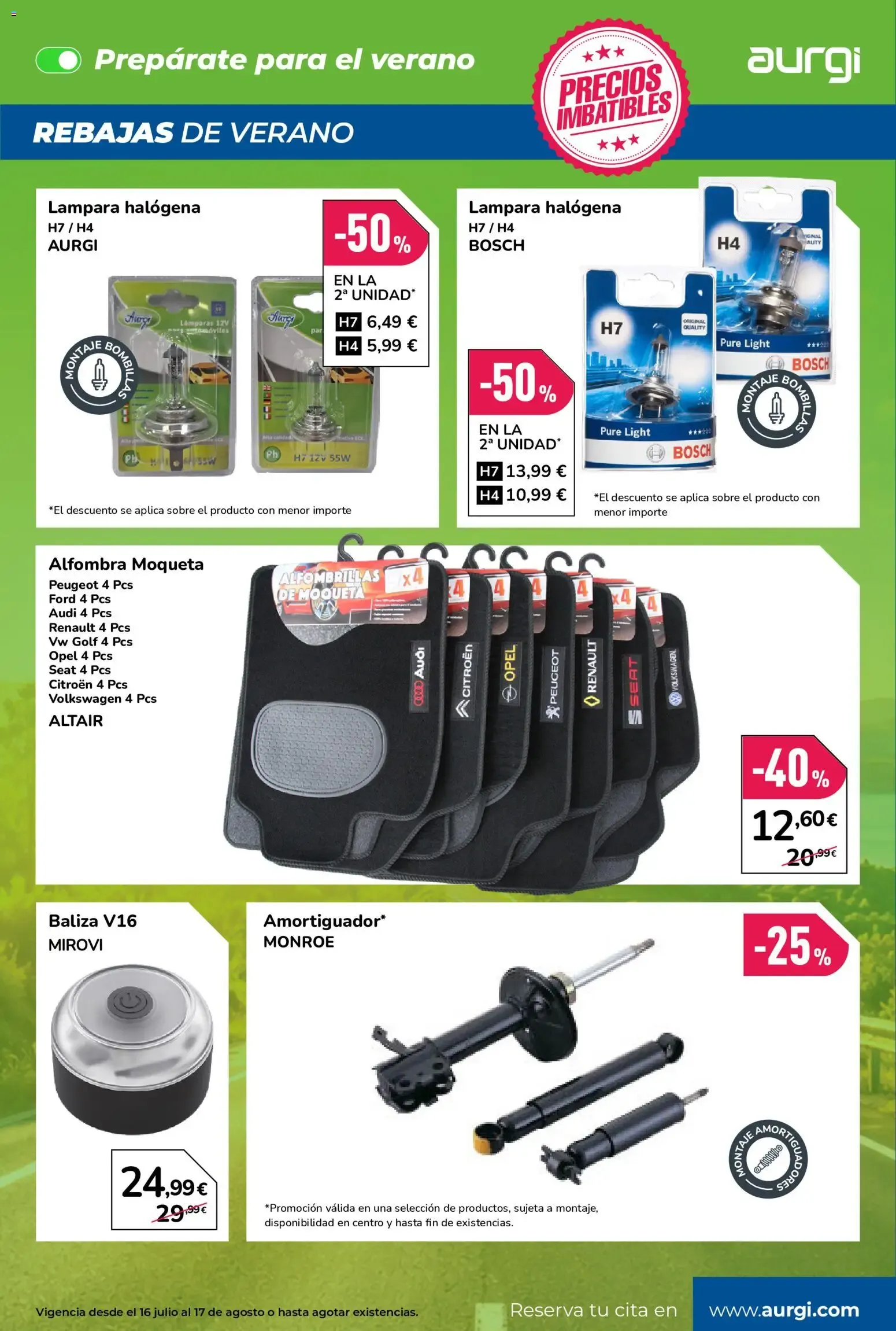 Catálogo de Aurgi - Prepárate para el verano: Hasta 30% DTO. en neumáticos CEAT 16 de julio al 17 de agosto 2026 - Página 6