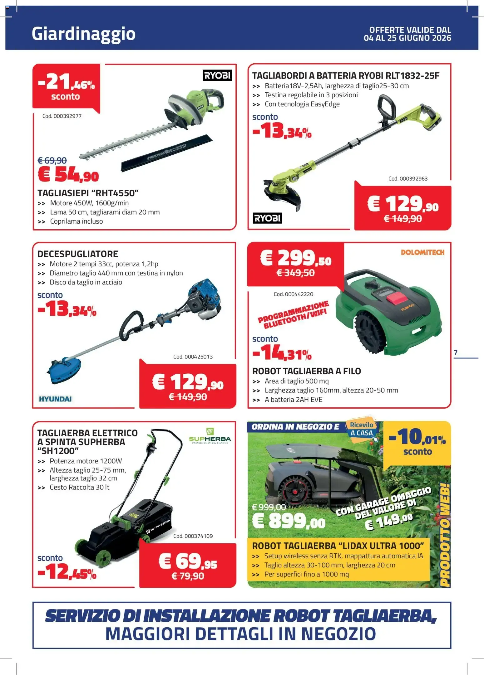 Nuovo Eurobrico volantino dal 04/06/2026 > offerte anteprima 🛍️ da 4 giugno a 25 giugno di 2026 - Pagina del volantino 7