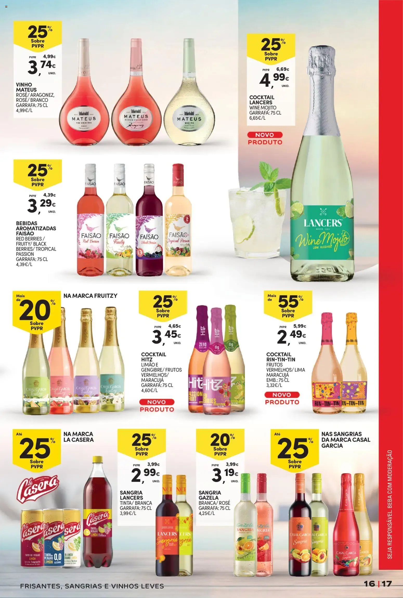 Folheto Continente - Vinhos de Verão » de 21/07/2026 - 09/08/2026 de 21 de julho até 9 de agosto 2026 - Pagina 17