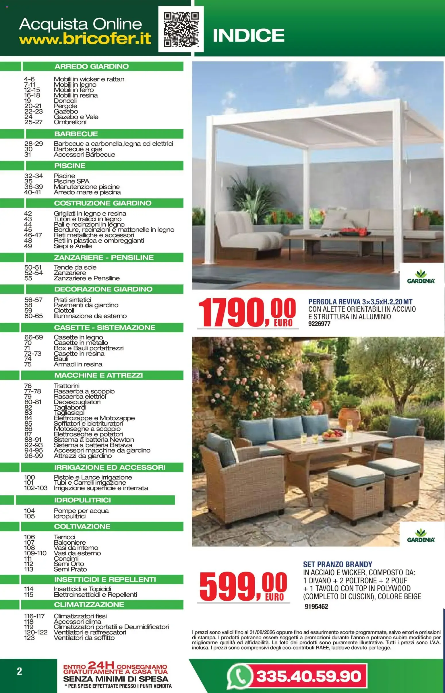 Bricofer Catalogo Primavera Estate 2026 da 14 aprile a 30 settembre di 2026 - Pagina del volantino 2