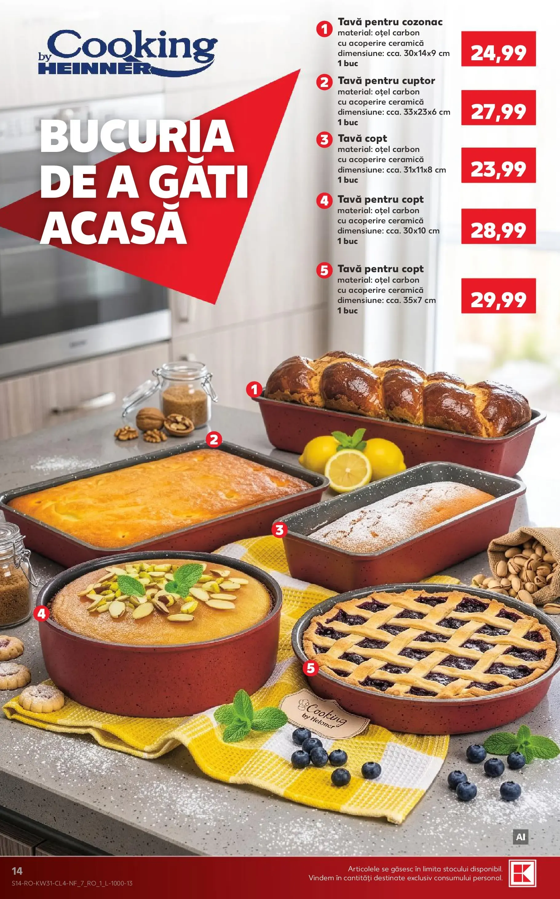 Catalog Kaufland Catalog Nonfood 29.07.2026 - Revista si Oferta de la 29 iulie până la 4 august 2026 - Revista Pagina 14