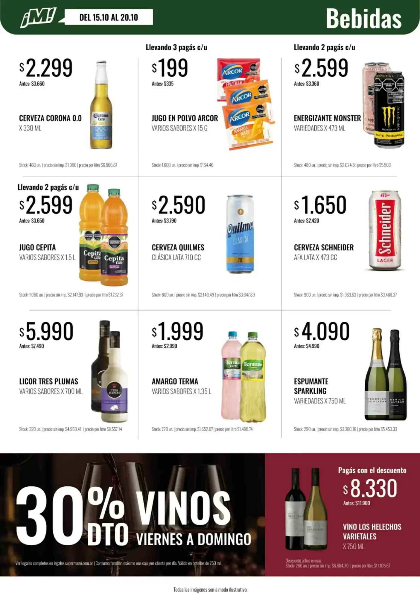 Ofertas de Catálogo de Ofertas Super Mam! Dino 15 de octubre al 20 de octubre 2026 - Página 7 del catálogo