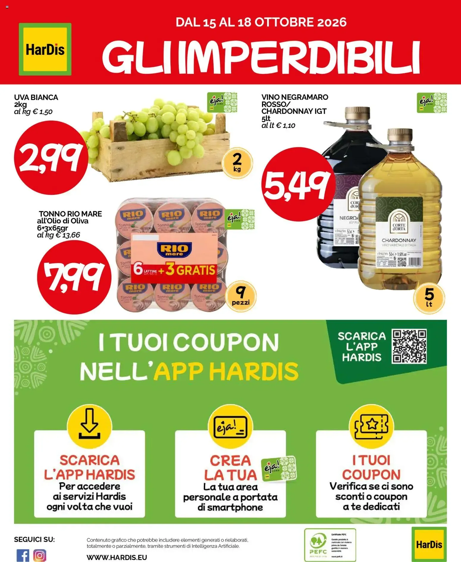HarDis volantino dal 08/10/2026 - online Offerte da 8 ottobre a 18 ottobre di 2026 - Pagina del volantino 16