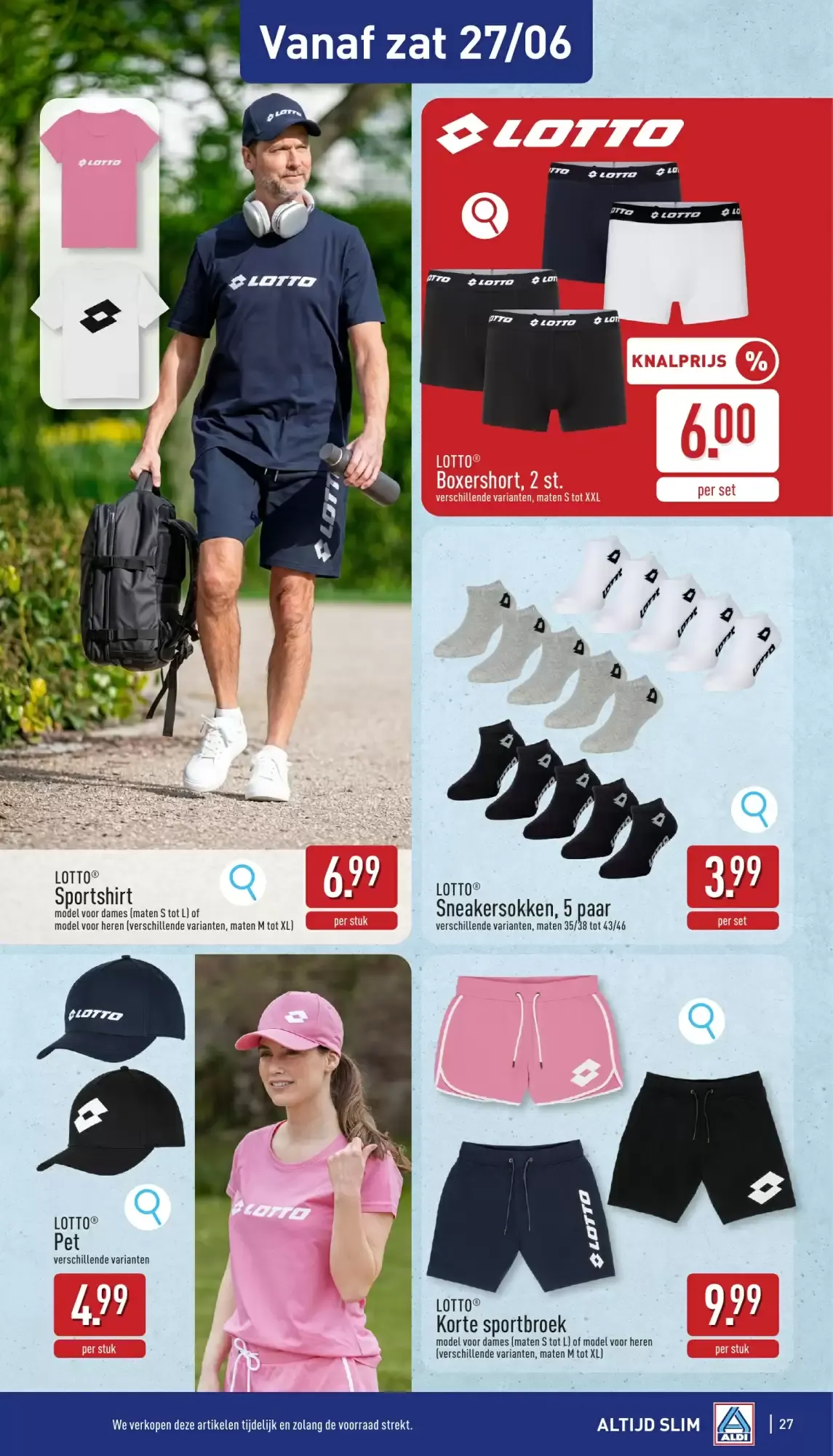 ALDI Folder van ma 22/06 t.e.m. zat 27/06 van 22 juni tot 27 juni 2026 - folder pagina 27