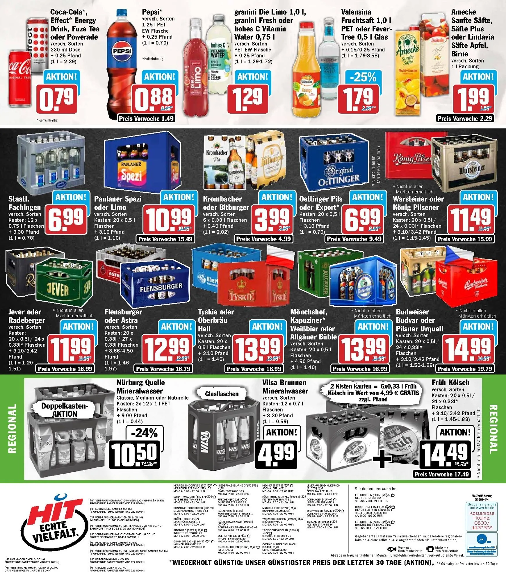Hit Prospekt – von Montag 13.07.2026 bis Samstag 18.07.2026 von 13. Juli bis 18. Juli 2026 - Prospekt seite 18