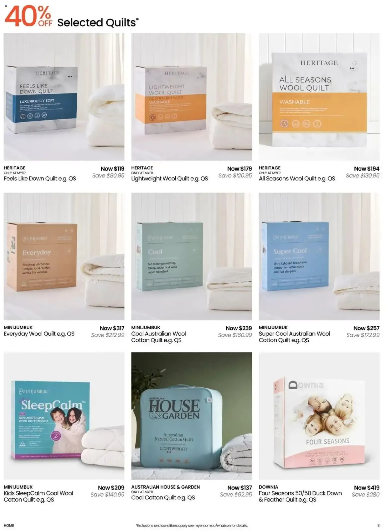 Myer Celebration Ready: Bed, Bath & Living Home Essentials - Catalogue valid from 13 October to 1 November 2026 - page 5