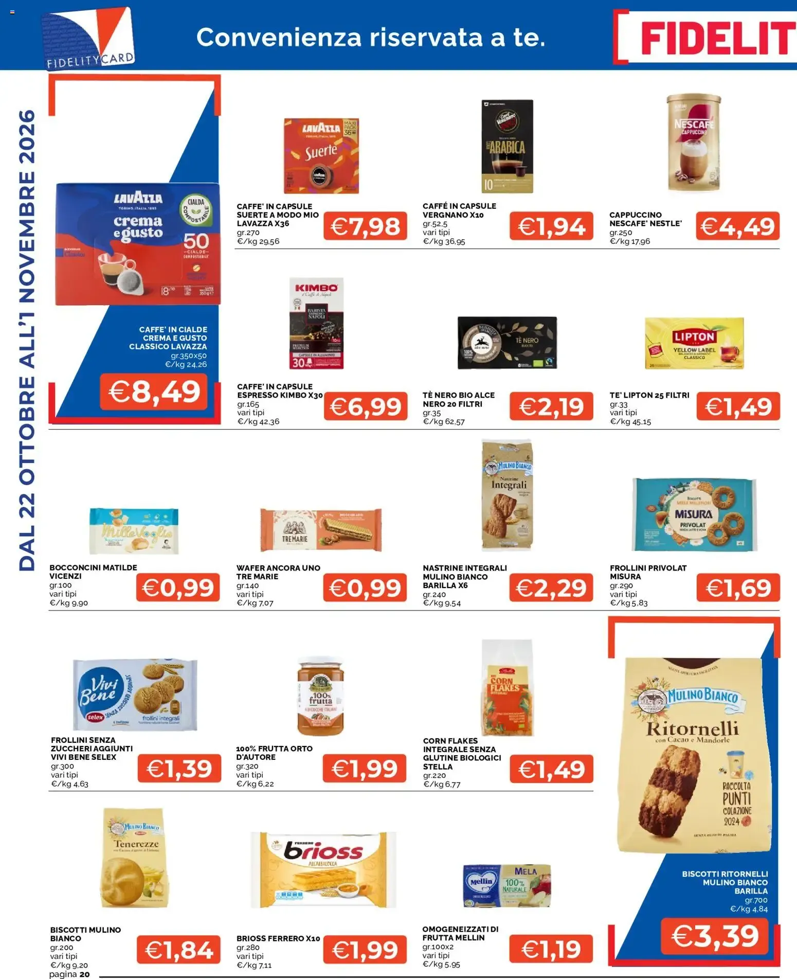 Mercatò volantino dal 22/10/2026 - online Offerte da 22 ottobre a 1 novembre di 2026 - Pagina del volantino 20