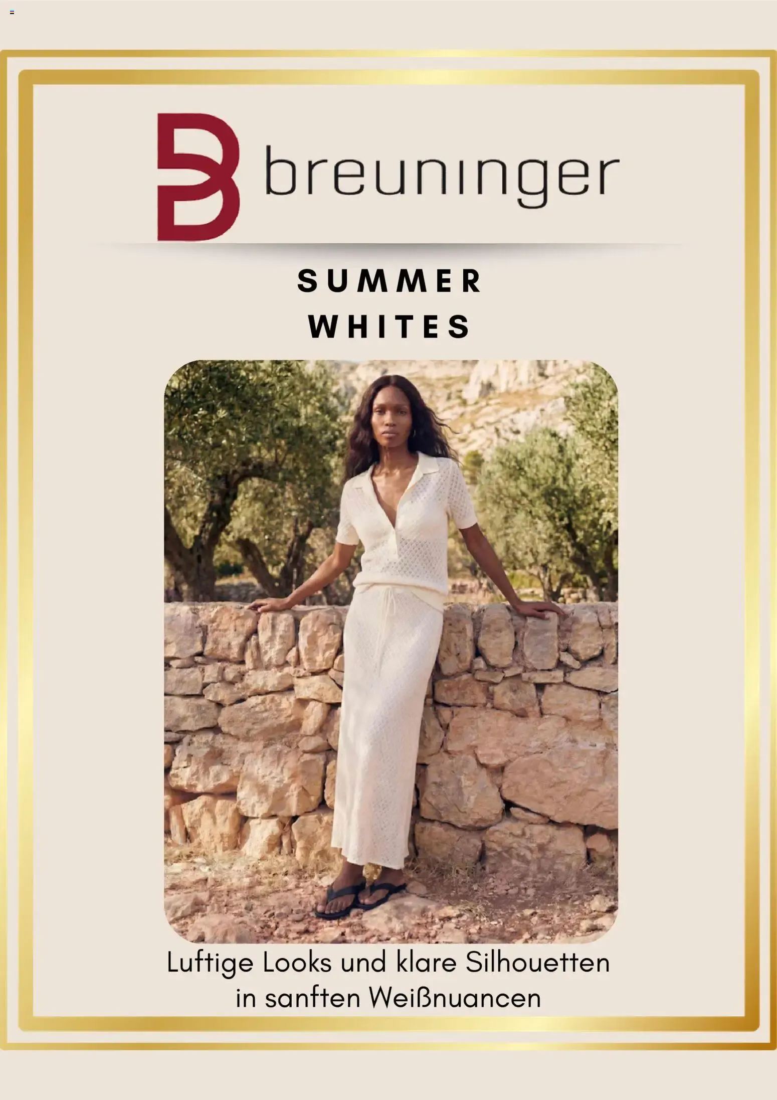 Breuninger Summer Whites von 10. Juni bis 9. Juli 2026 - Prospekt seite 1