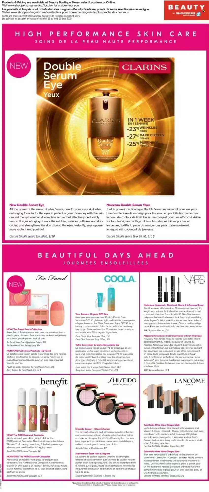 Shoppers Drug Mart flyer week 33 from August 14 to August 20 2026 - flyer page 9
