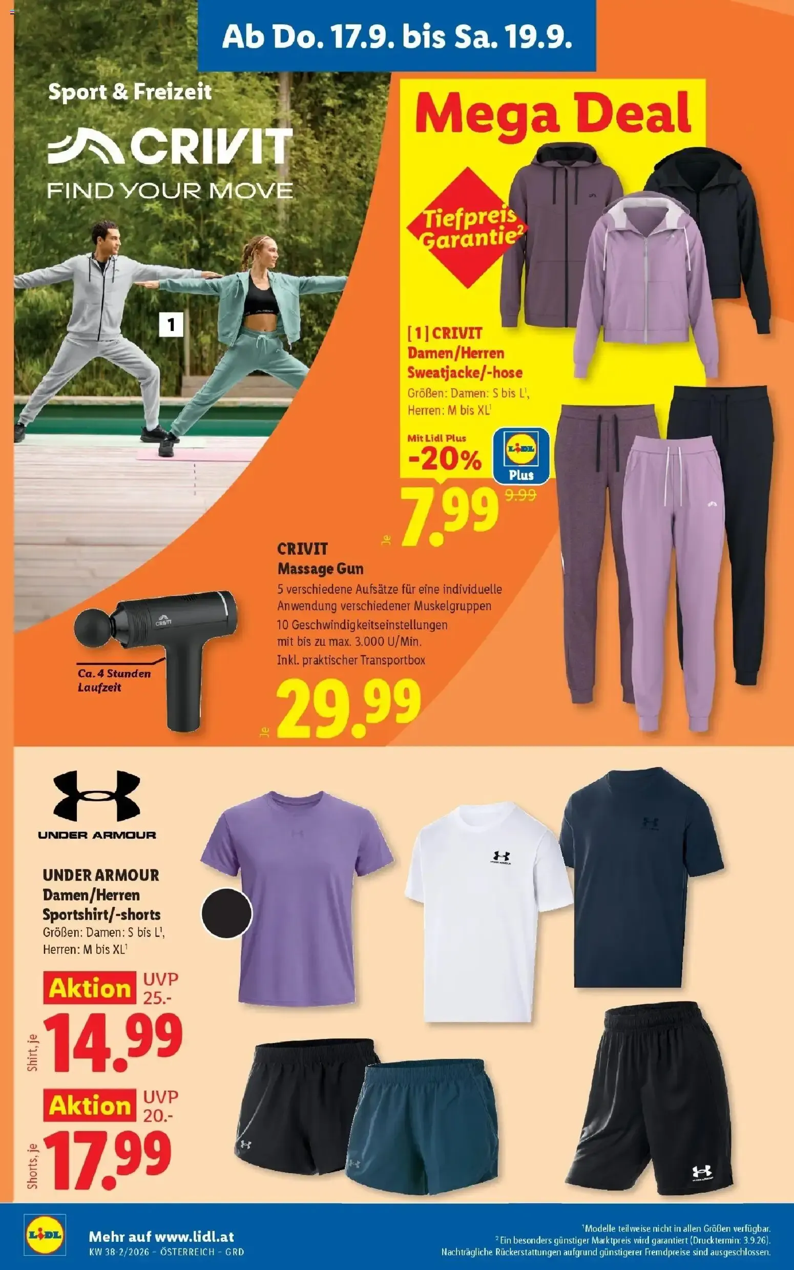 Lidl Flugblatt - Wien ab 17.09.2026 - Angebote ab donnerstag von 17. September bis 19. September 2026 - Flugblätt seite 26