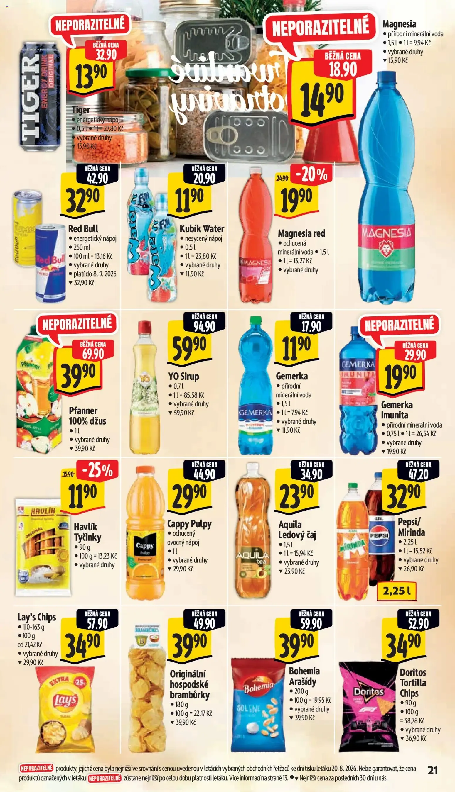 Albert leták - Supermarket od 26.08.2026 - Akční leták - 26. srpna 1. září 2026 - Page 31