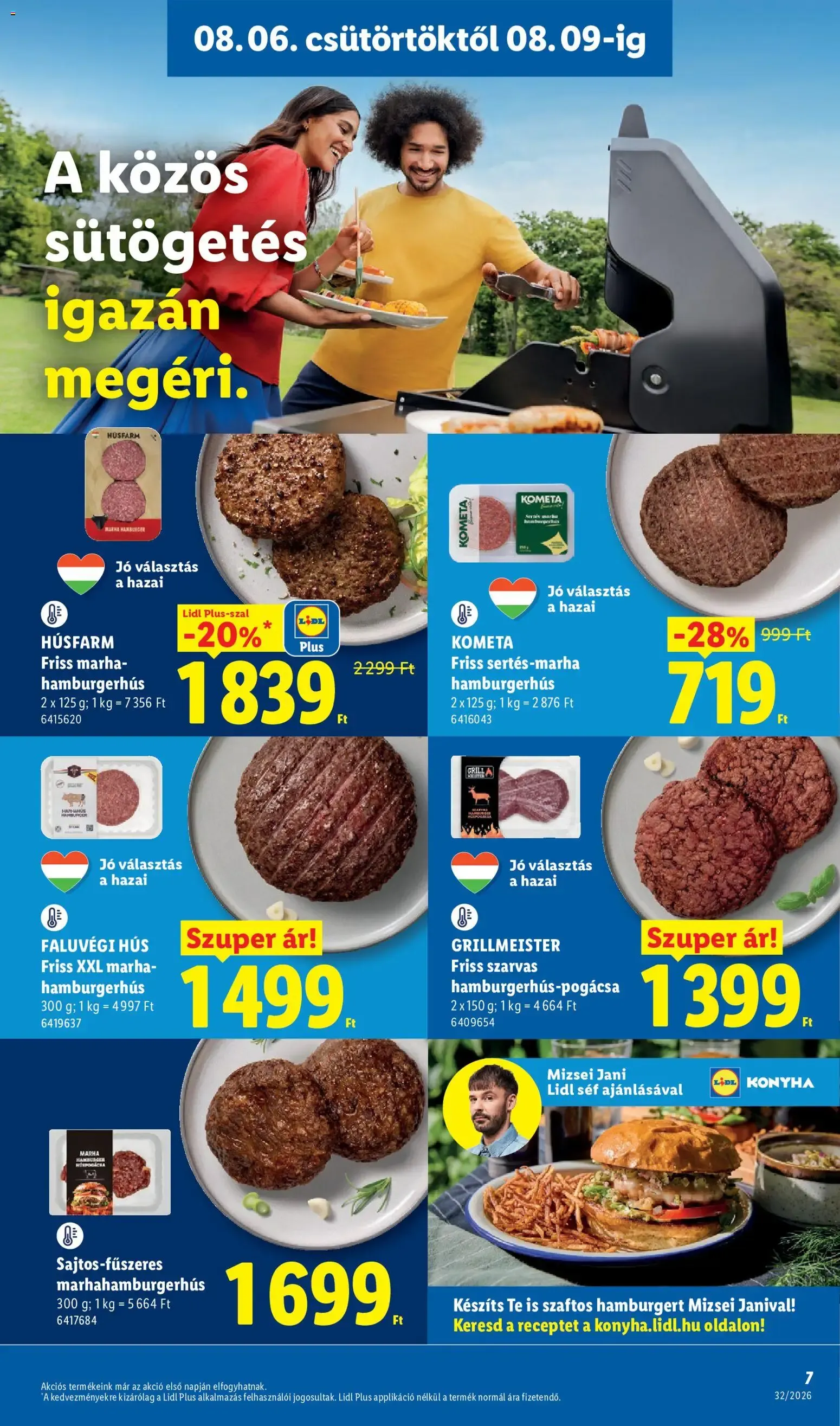 Katalógus Lidl akciós újság - 2026.08.06. -tól/töl > akció, lapozható szórólap 🛍️ augusztus 6.-tól augusztus 12.-ig 2026. - Oldal 7