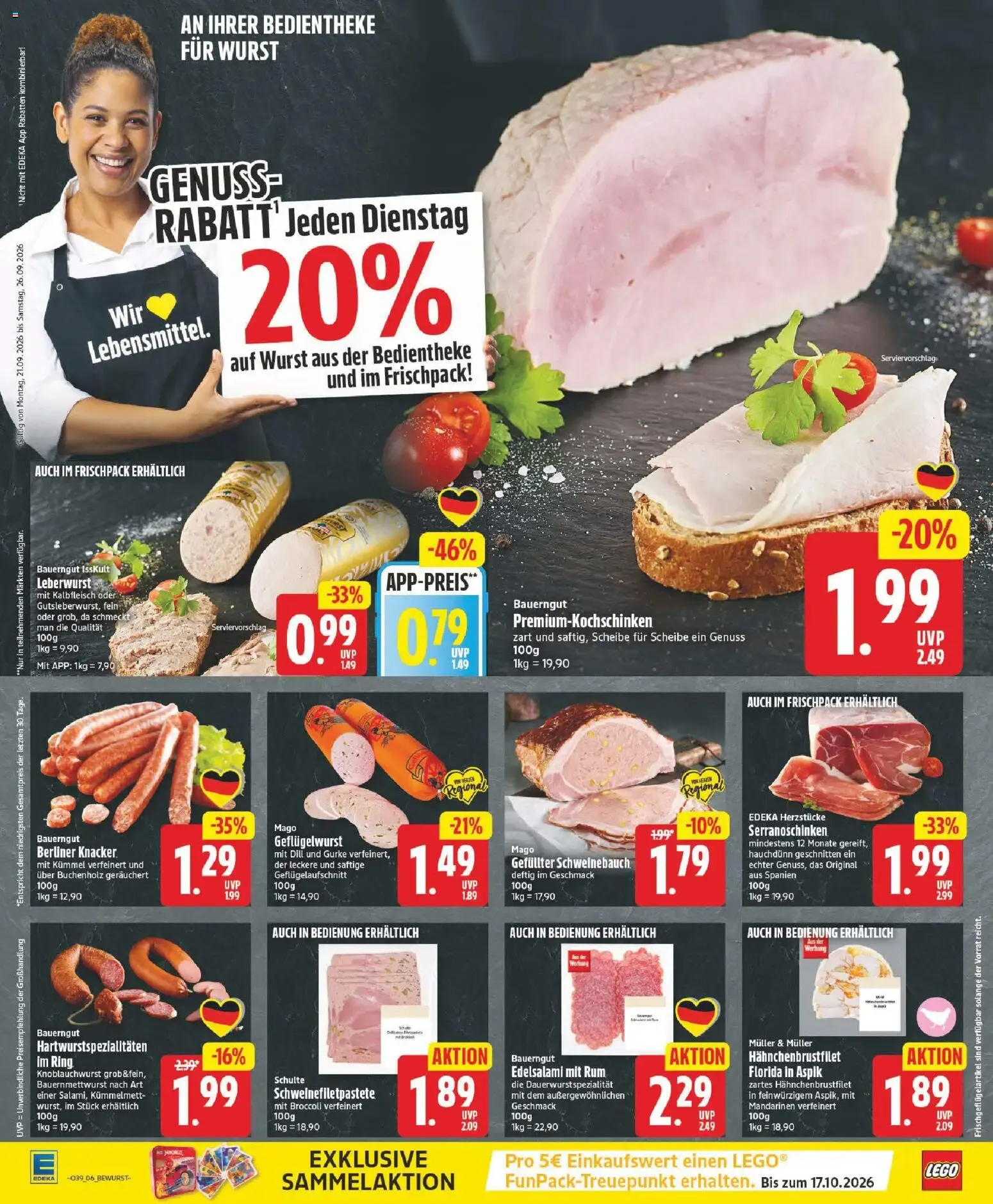 Edeka Prospekt (ab 21.09.2026) » Angebote Online von 21. September bis 26. September 2026 - Prospekt seite 6