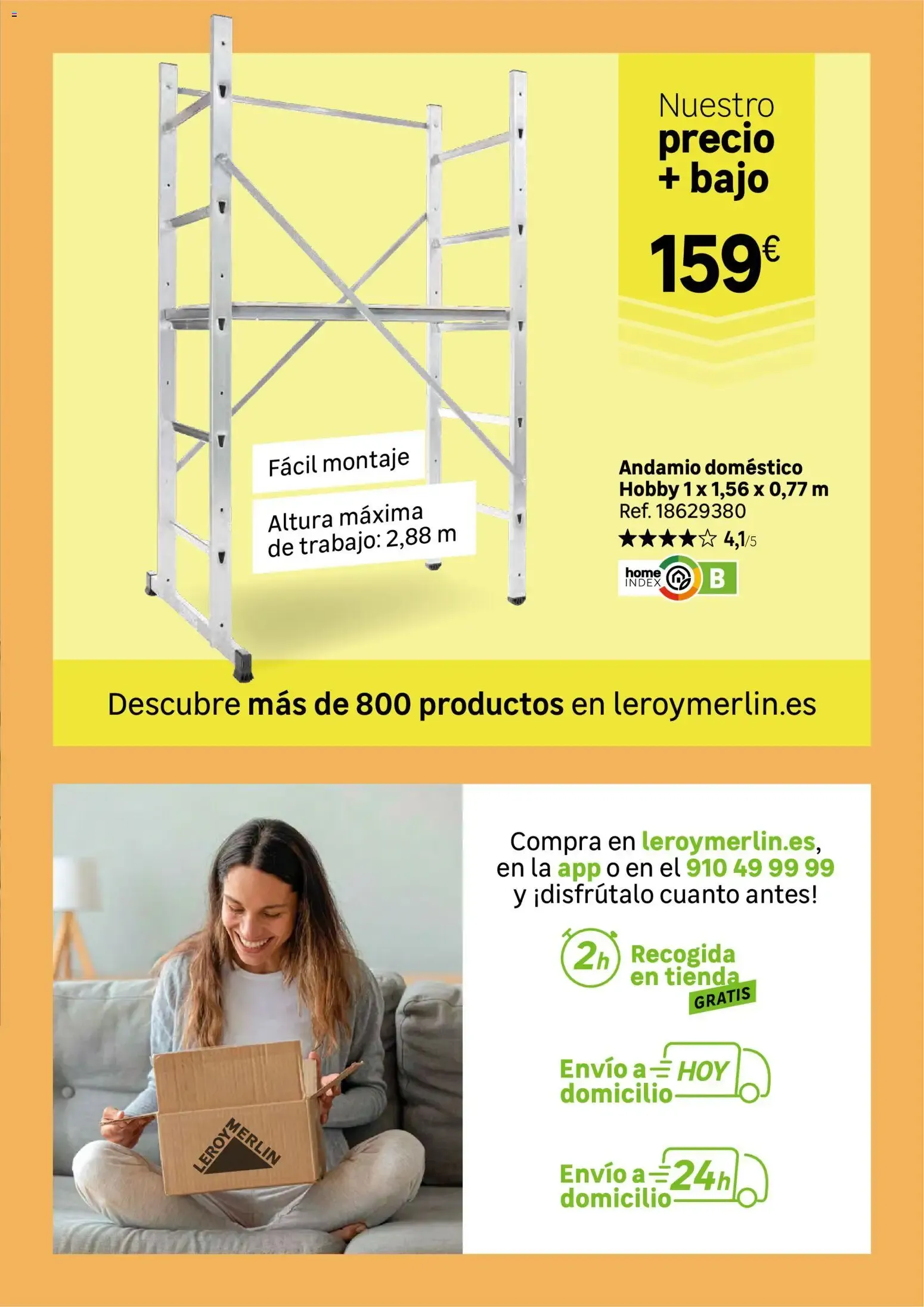 Catálogo de Leroy Merlin: Tiempo para hacer hogar 21 de julio al 24 de agosto 2026 - Página 63