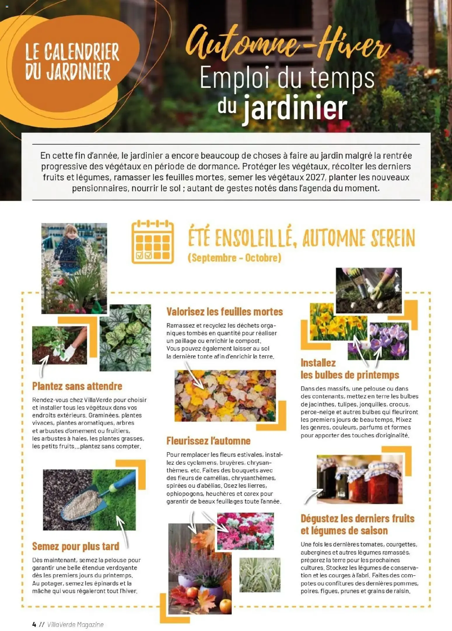VillaVerde MAGAZINE Automne/Hiver 2026 du 30 septembre au 31 décembre 2026 - Catalogue page 4