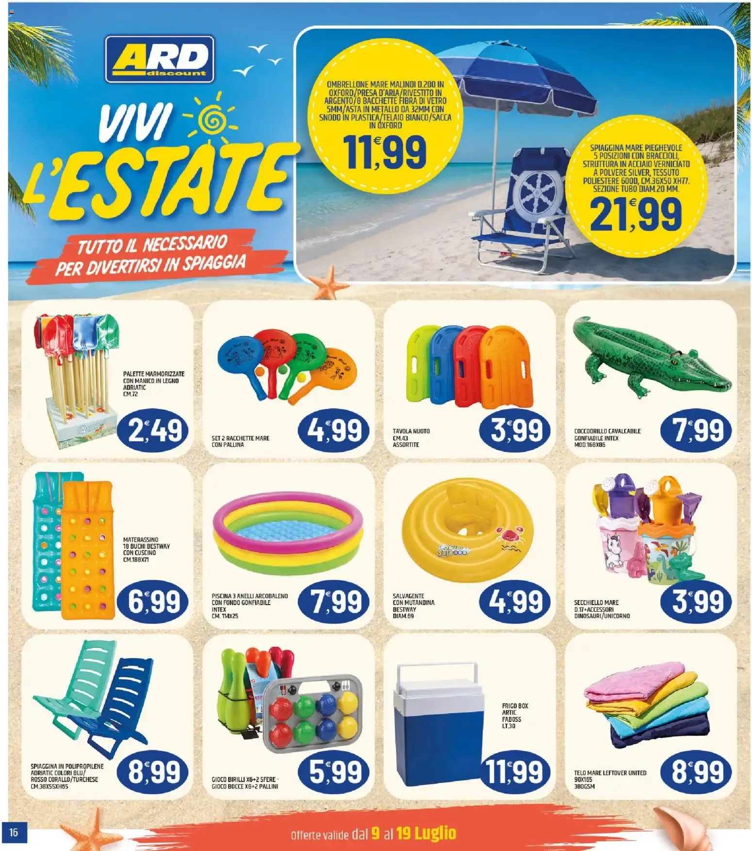 Nuovo ARD Discount volantino dal 09/07/2026 > offerte anteprima 🛍️ da 9 luglio a 19 luglio di 2026 - Pagina del volantino 16