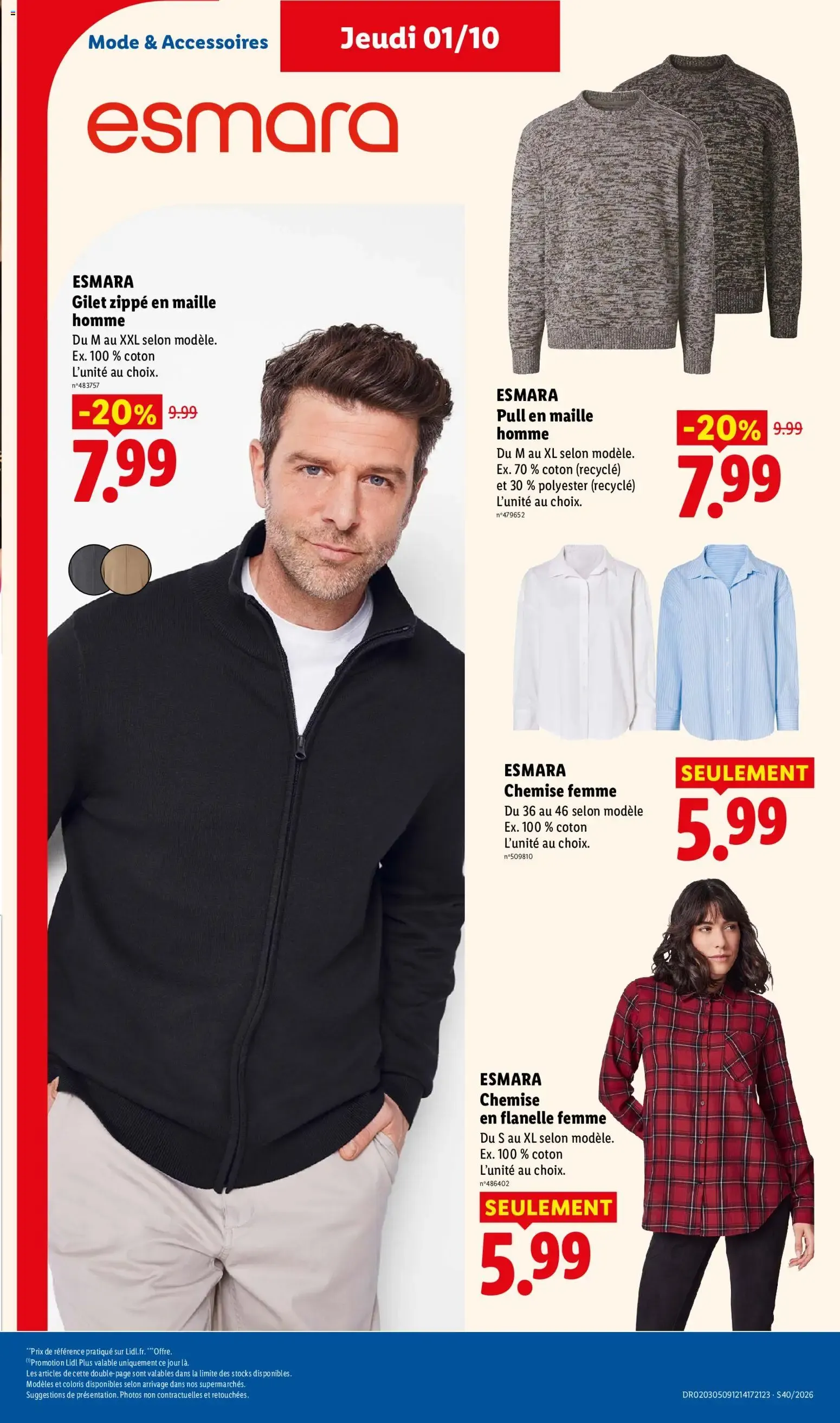 Catalogue LIDL du 01/10/2026 | Promo prospectus en ligne du 1 octobre au 7 octobre 2026 - Catalogue page 41