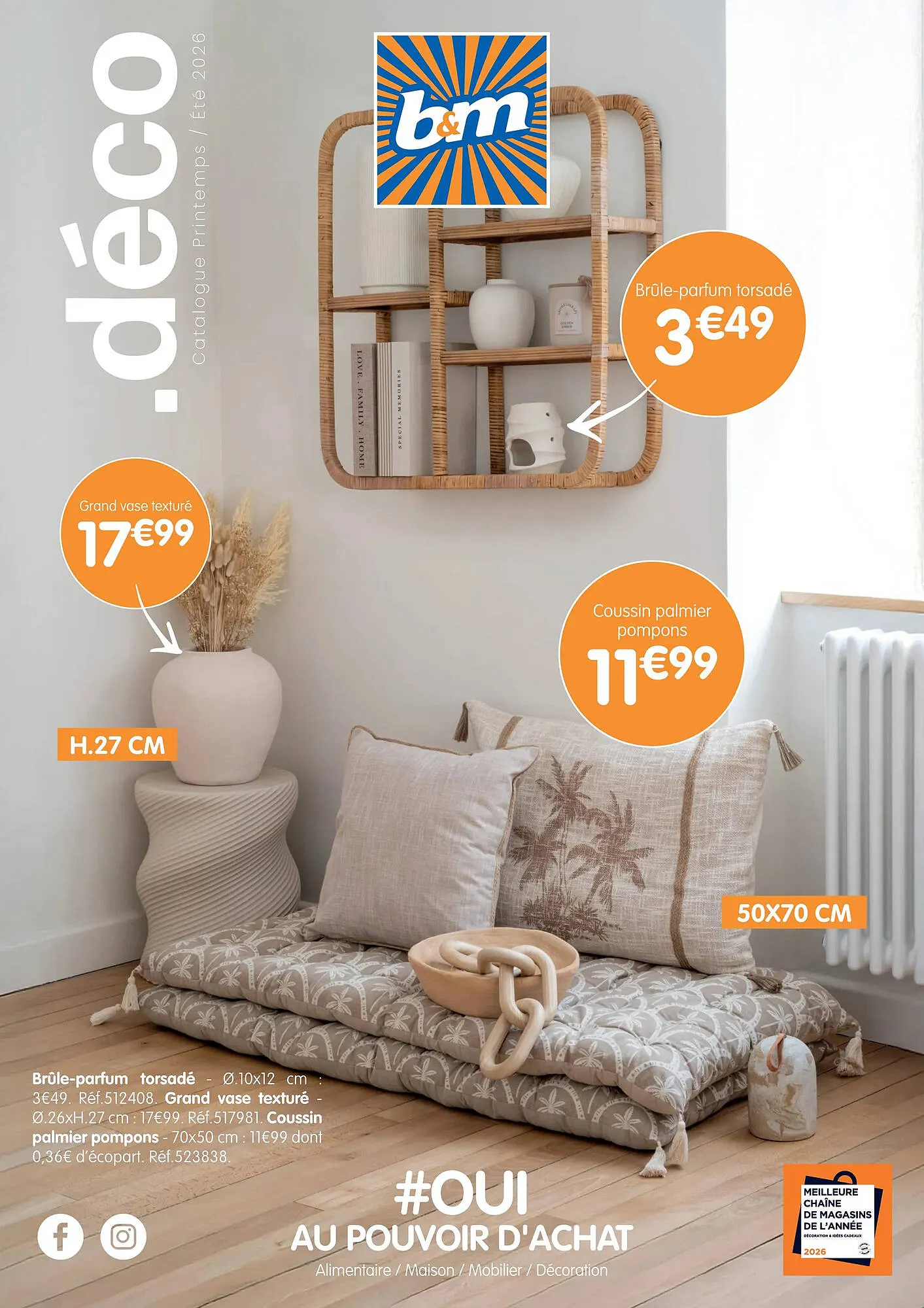 bm .déco Catalogue Printemps / Été 2026 du 27 mai au 29 septembre 2026 - Catalogue page 1