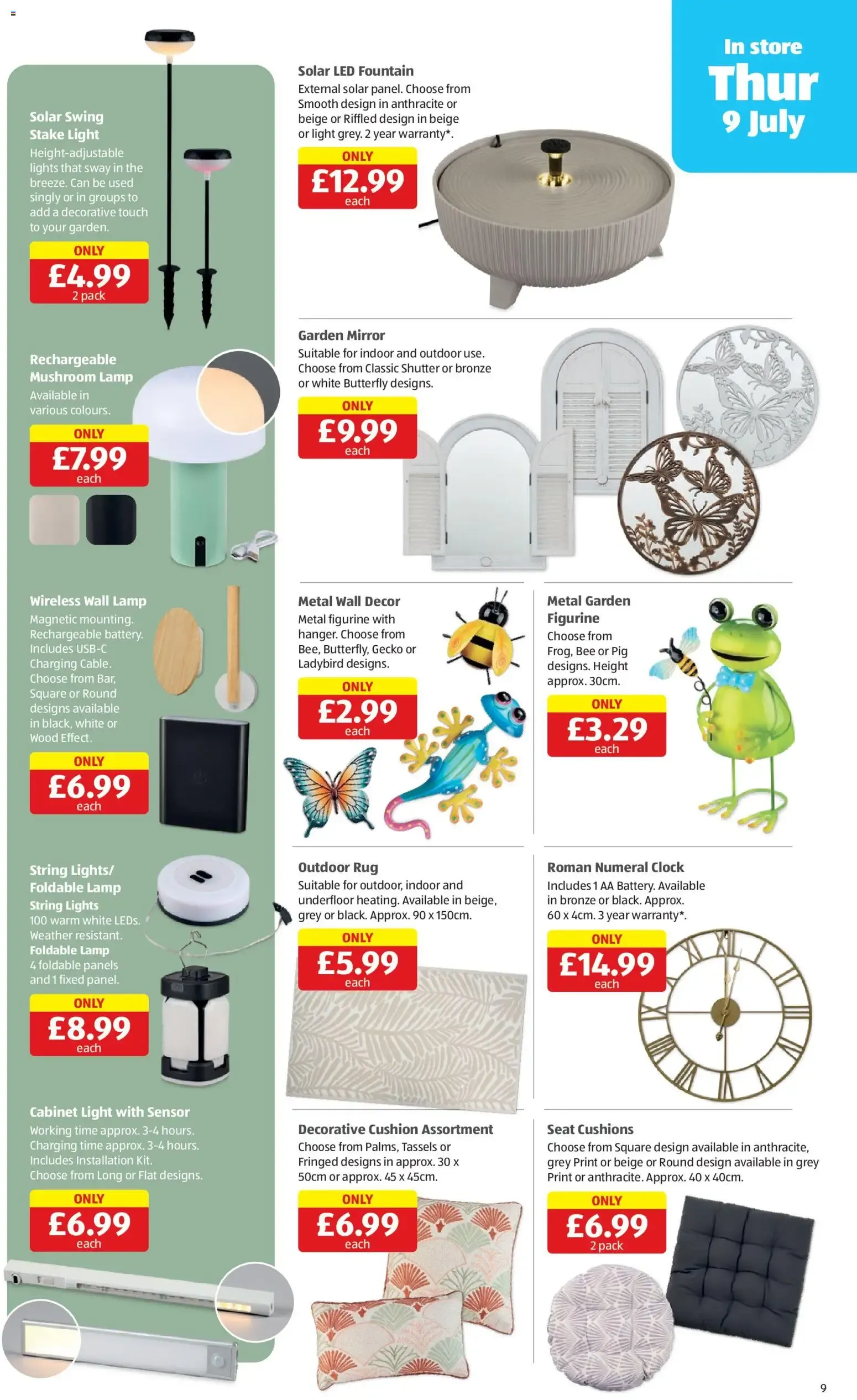 Aldi Specialbuys from 2 July to 12 July 2026 - Catalogue Page 9