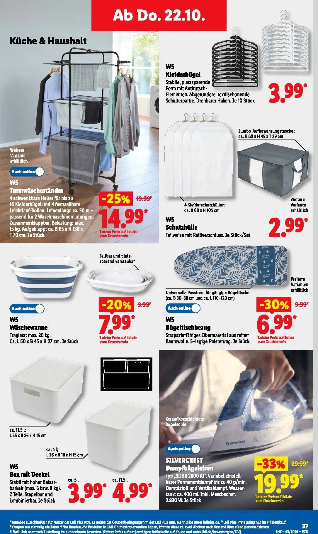 Lidl Prospekt nächste Woche – von Montag 19.10.2026 bis Samstag 24.10.2026 von 19. Oktober bis 24. Oktober 2026 - Prospekt seite 58