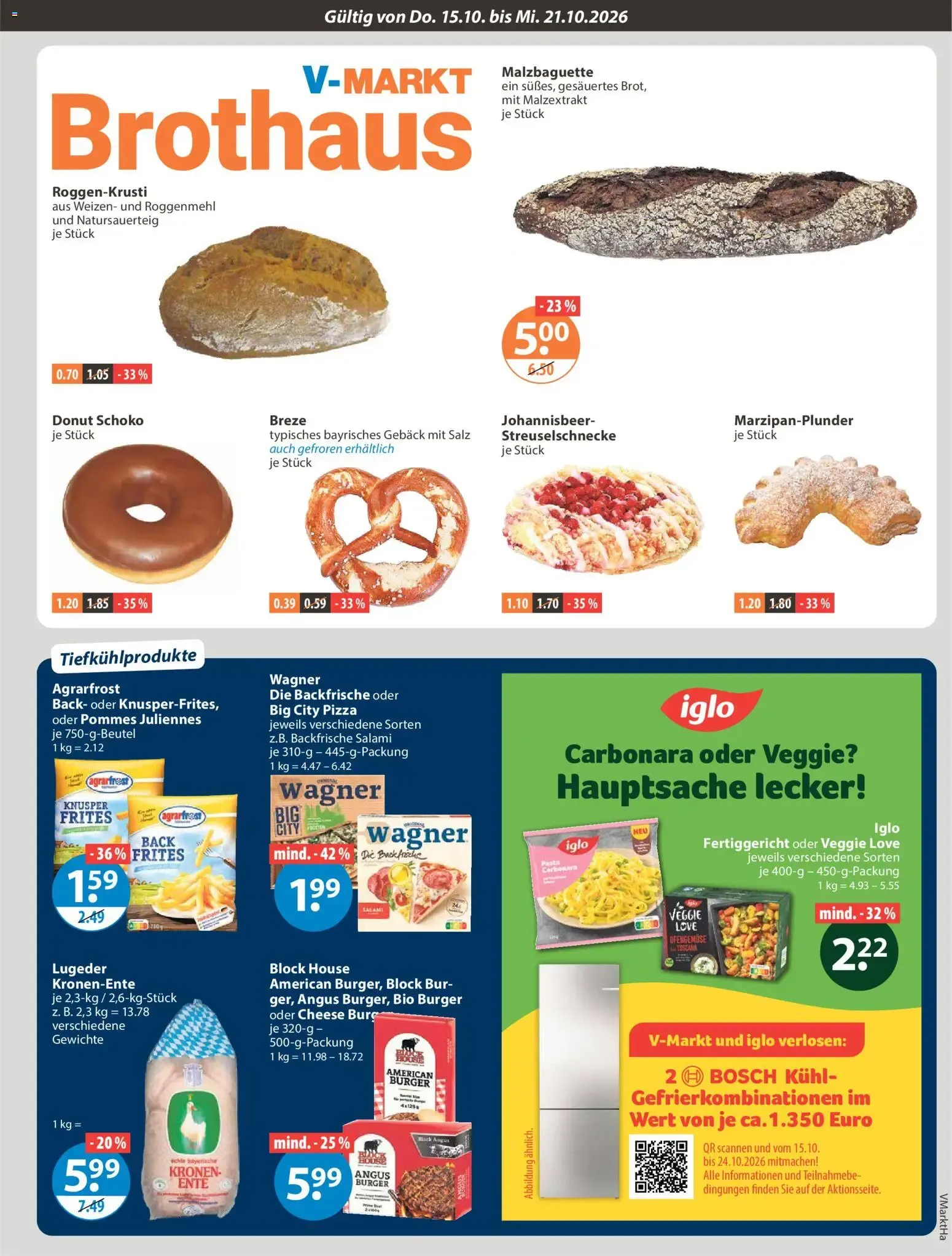 Angebote V-Markt Angebote (ab 15.10.2026) von 15. Oktober bis 21. Oktober 2026 - Prospekt seite 5