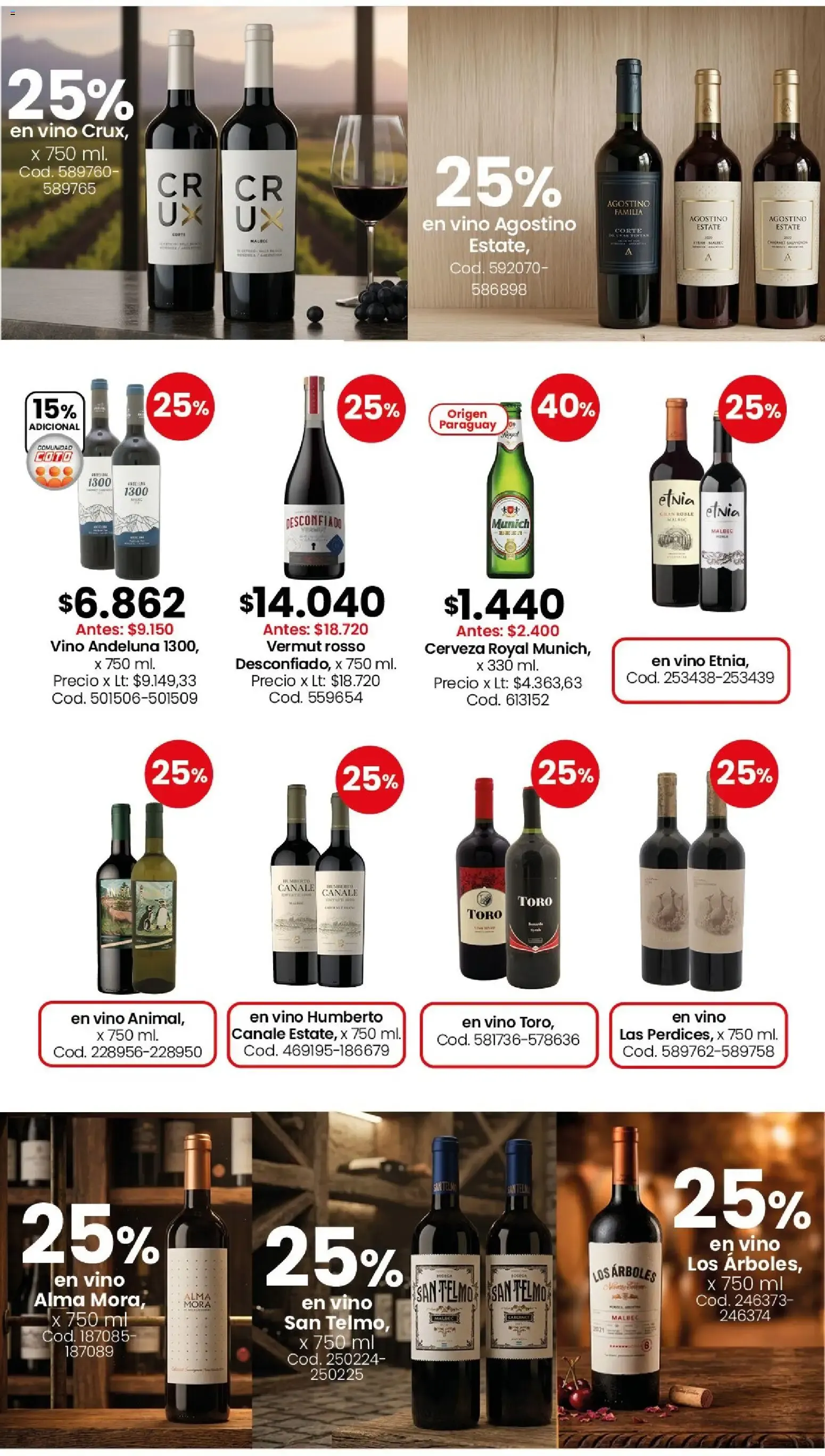 Ofertas de Coto - Almacén y bebidas || del 13/07/2026 - 19/07/2026 || Descuentos 13 de julio al 19 de julio 2026 - Página 9 del catálogo
