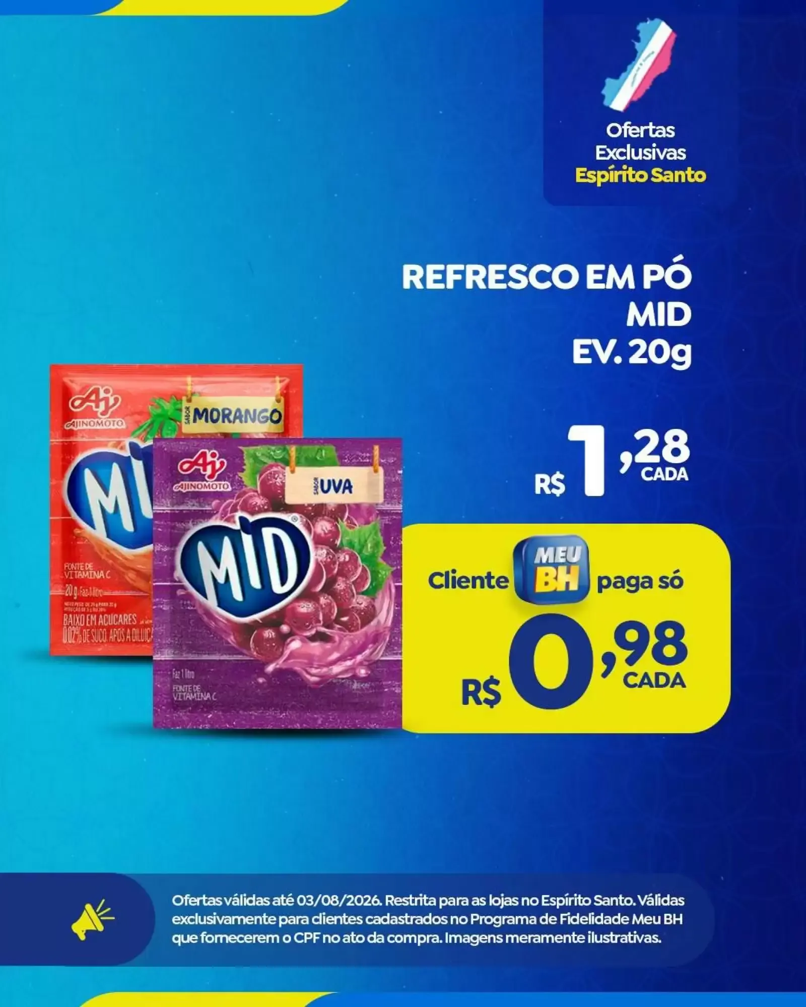 Encarte de Ofertas Exclusivas Clientes Meu BH! Espírito Santo 26 de julho até 3 de agosto 2026 - Pagina 2