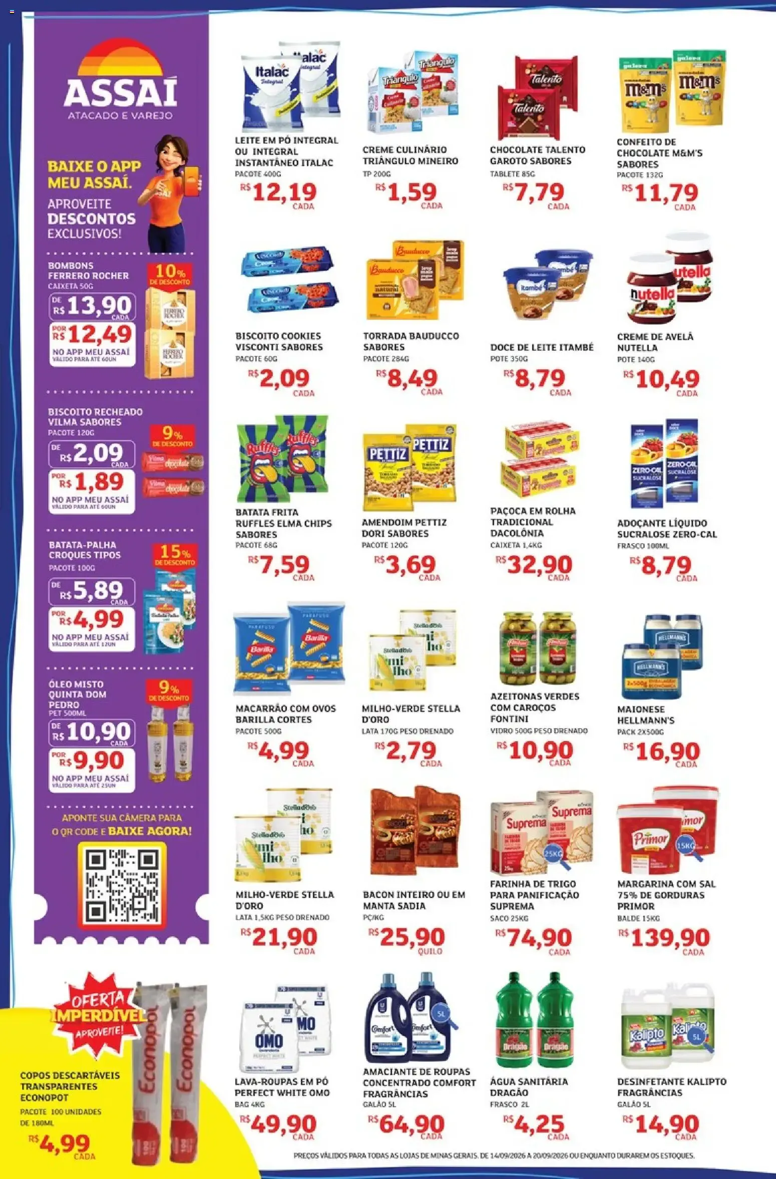 Encarte de Assaí Atacadista ofertas - MG de 14/09/2026 | Promoções Online 14 de setembro até 20 de setembro 2026 - Pagina 2