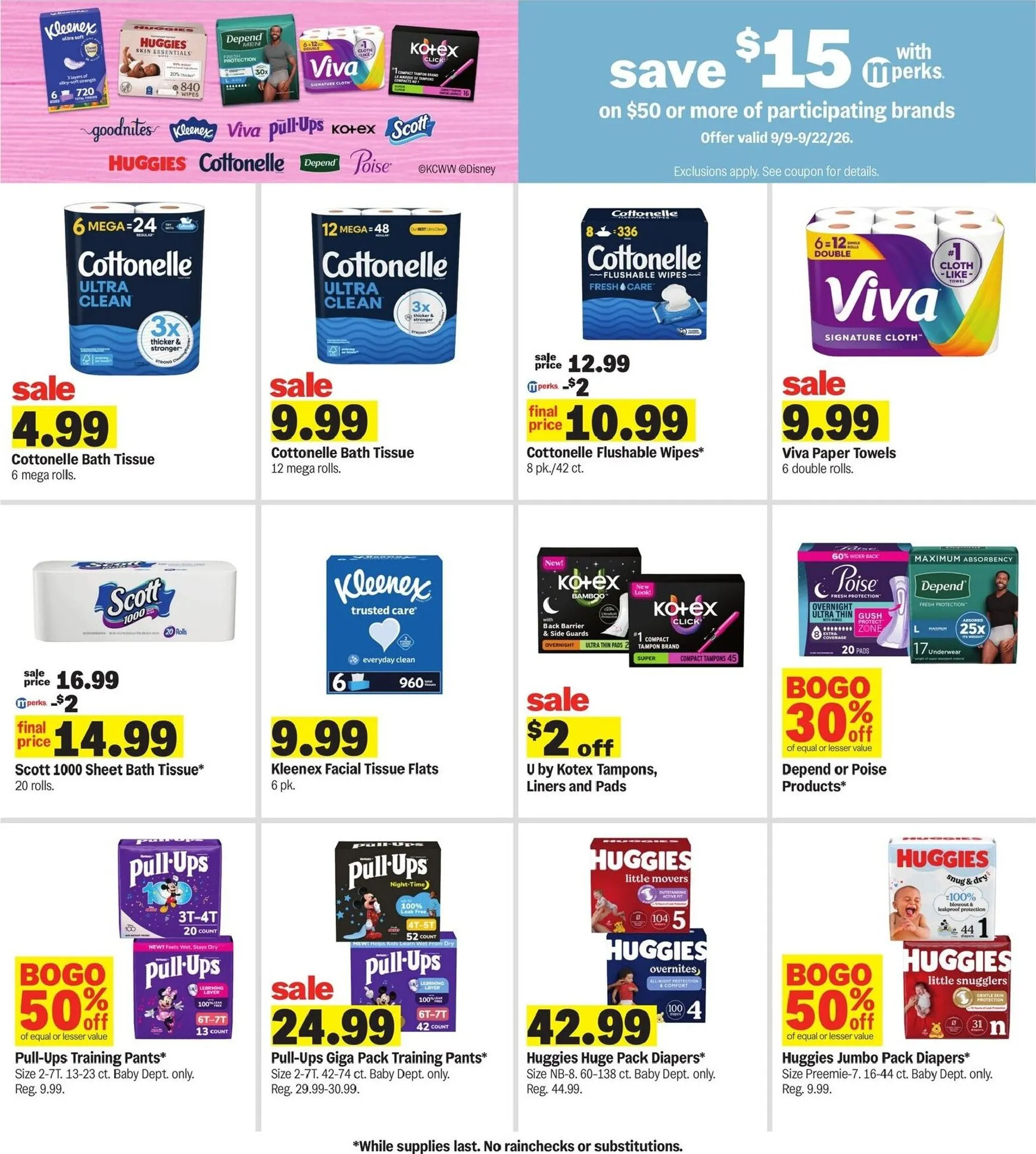 Weekly ad Current Meijer leaflet valid from Wednesday 09/09/2026 to Tuesday 09/15/2026 from September 9 to September 15 2026 - Page 32
