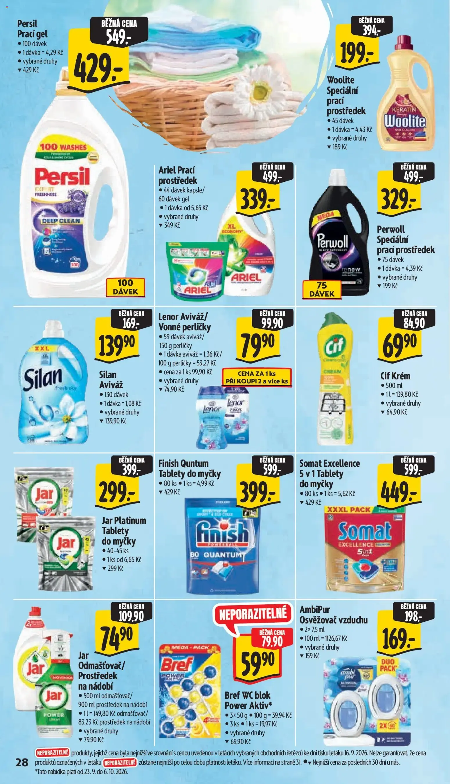 Albert leták - Hypermarket od 23.09.2026 - Akční leták - 23. září 6. října 2026 - Page 38