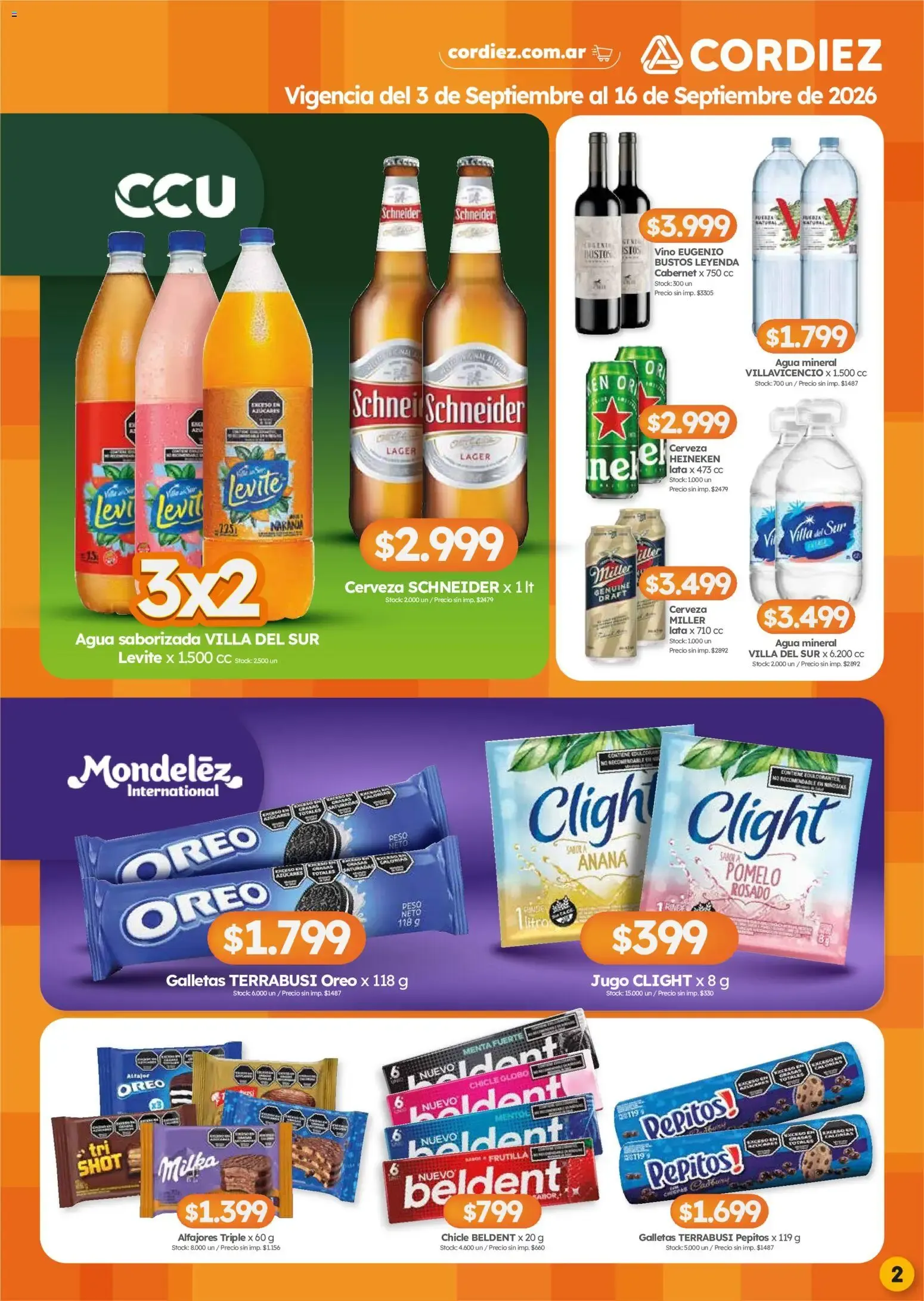Ofertas de Cordiez - Marcas destacadas || del 03/09/2026 - 16/09/2026 || Catálogo 3 de septiembre al 16 de septiembre 2026 - Página 2 del catálogo