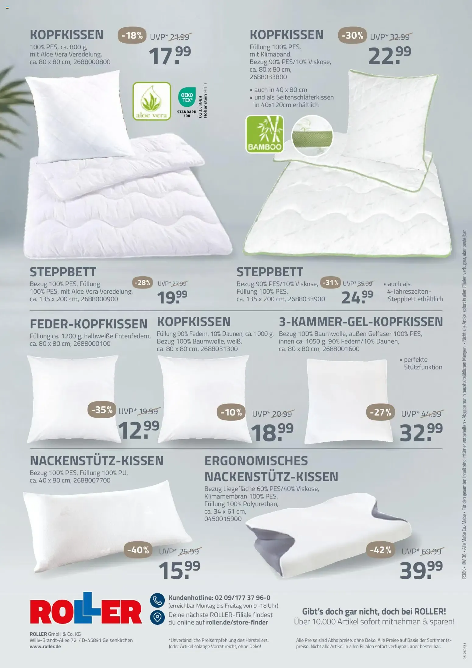 Gute Nächte beginnen hier. von 30. August bis 31. Dezember 2026 - Prospekt seite 20