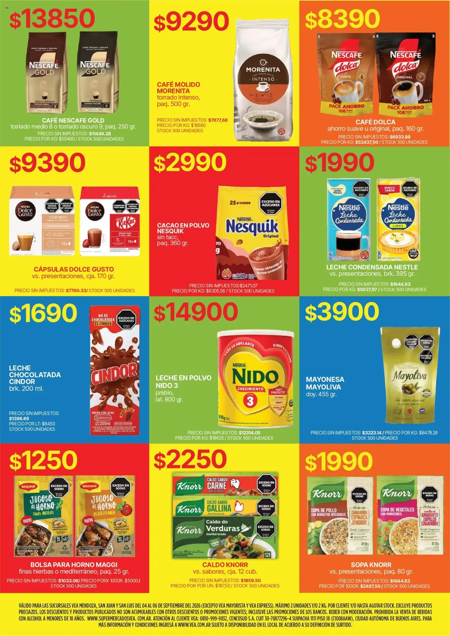 Ofertas de Vea - Fin de semana Destacados del 04/09/2026 - 06/09/2026 4 de septiembre al 6 de septiembre 2026 - Página 6 del catálogo