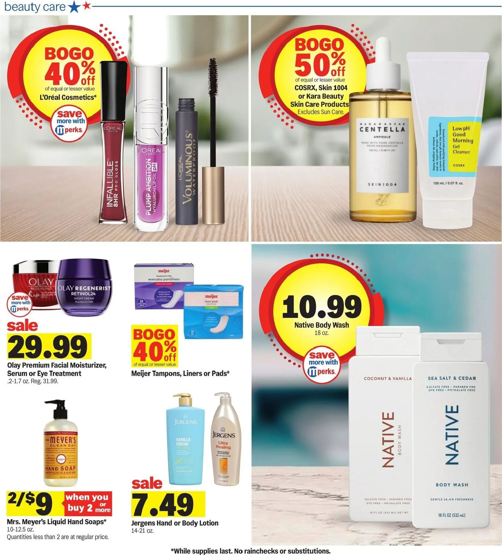 Weekly ad Meijer Sizzling Summer Deals from June 24 to June 30 2026 - Page 44