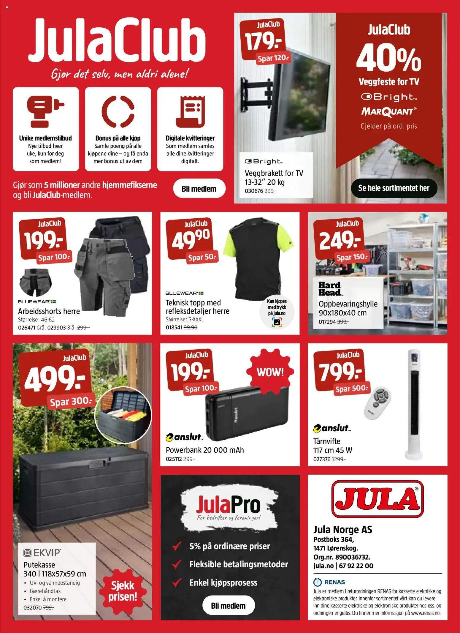 Jula kundeavis (09/07/2026 - 22/07/2026) - Kundeavis og tilbud fra 9. juli til 22. juli 2026 - kundeavisside 8
