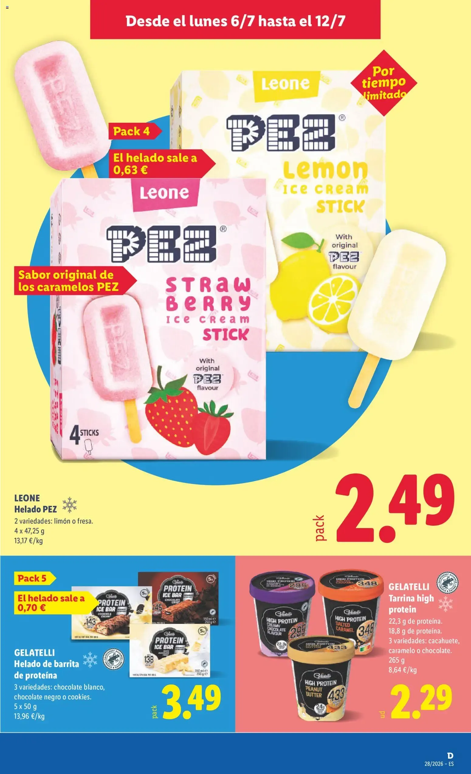 Catálogo de Lidl Plus: acumula puntos y llévate premios extra 6 de julio al 12 de julio 2026 - Página 27