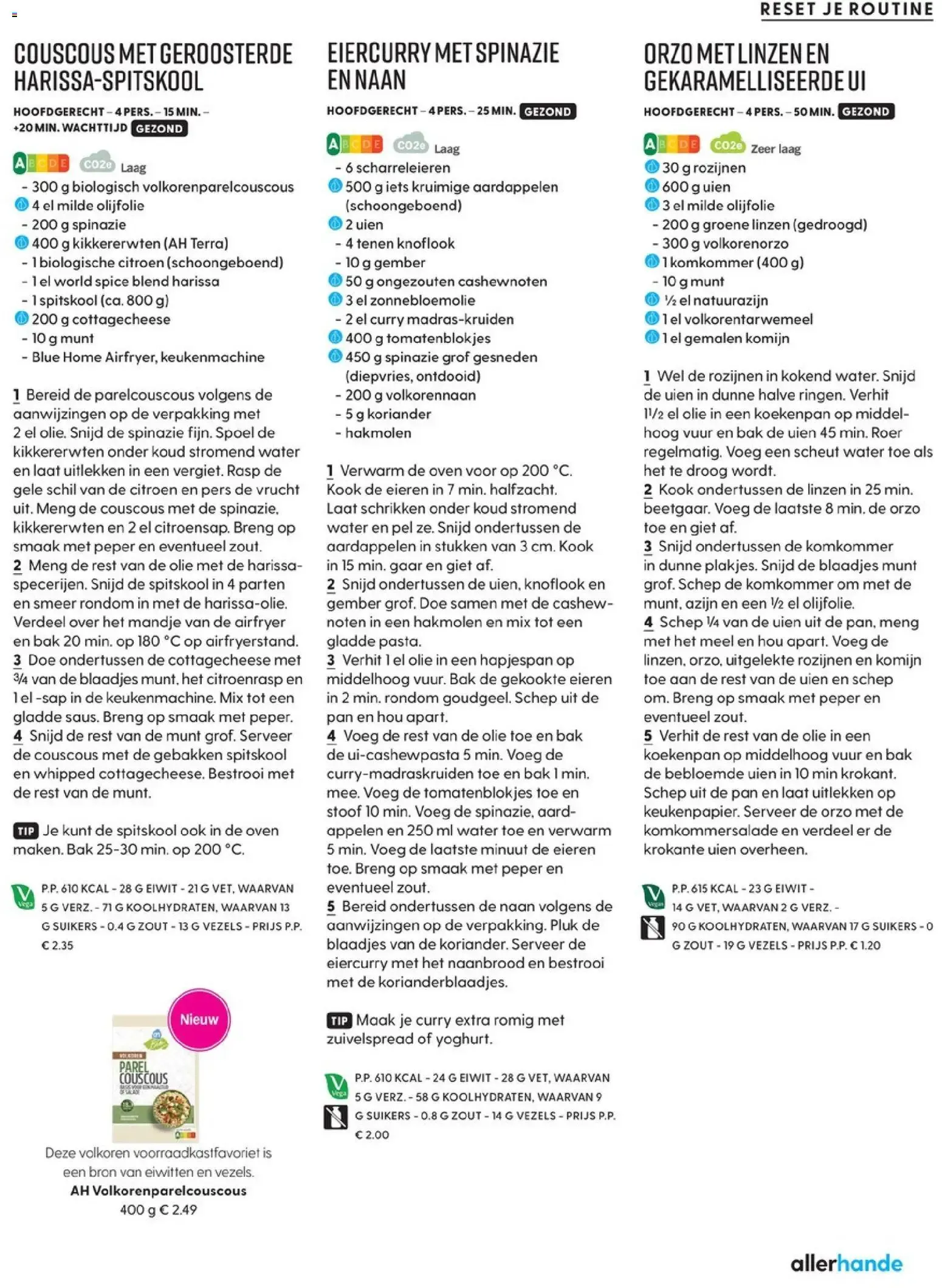 Allerhande: Gezonde Recepten van 14 augustus tot 30 september 2026 - Folder pagina 55