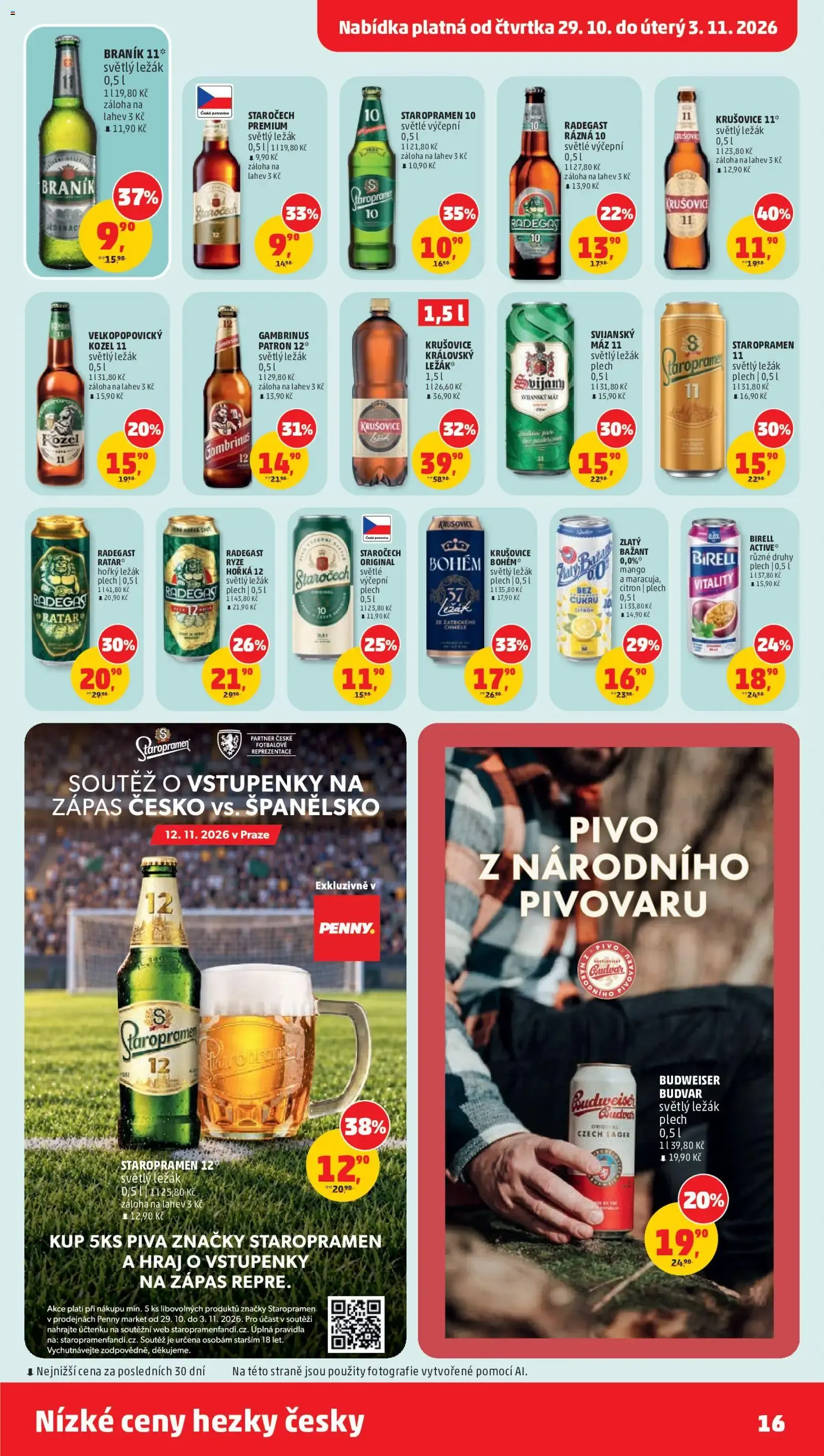 PENNY leták na příští týden (29.10.2026) - 29. října 3. listopadu 2026 - Page 16
