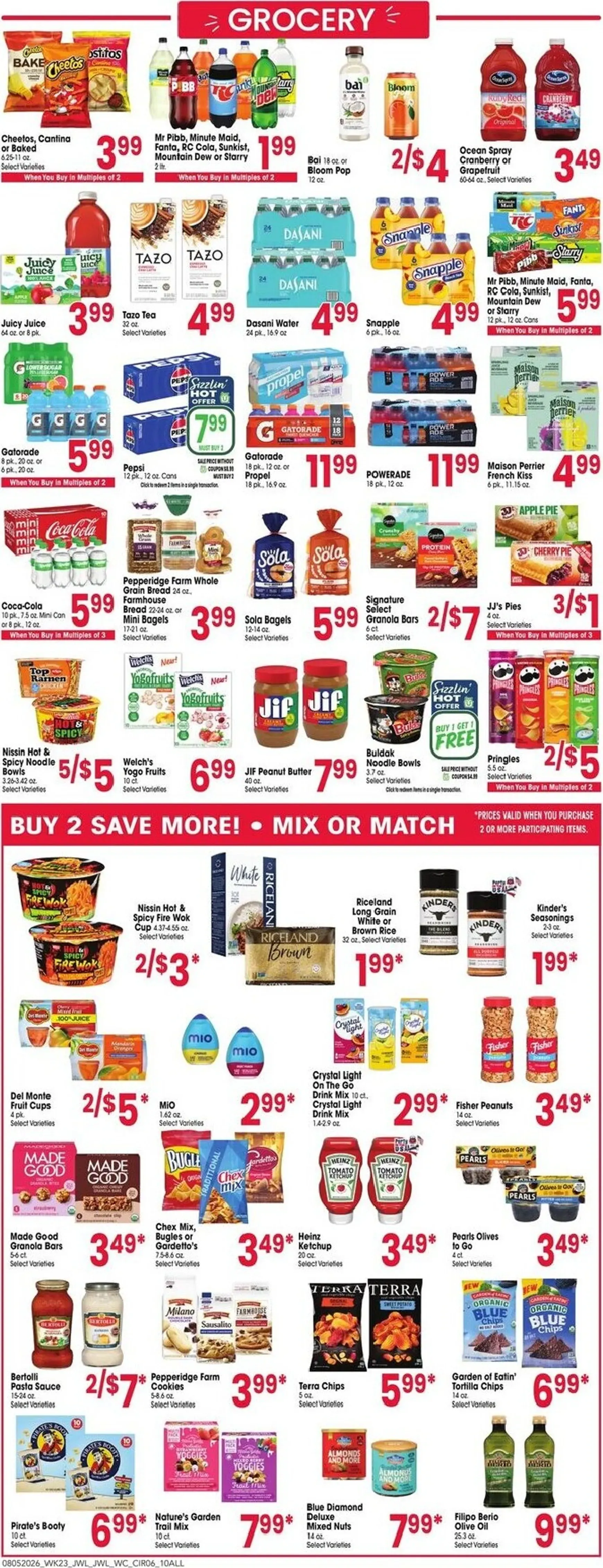 Weekly ad Current Jewel-Osco leaflet valid from Wednesday 08/05/2026 to Tuesday 08/11/2026 from August 5 to August 11 2026 - Page 6