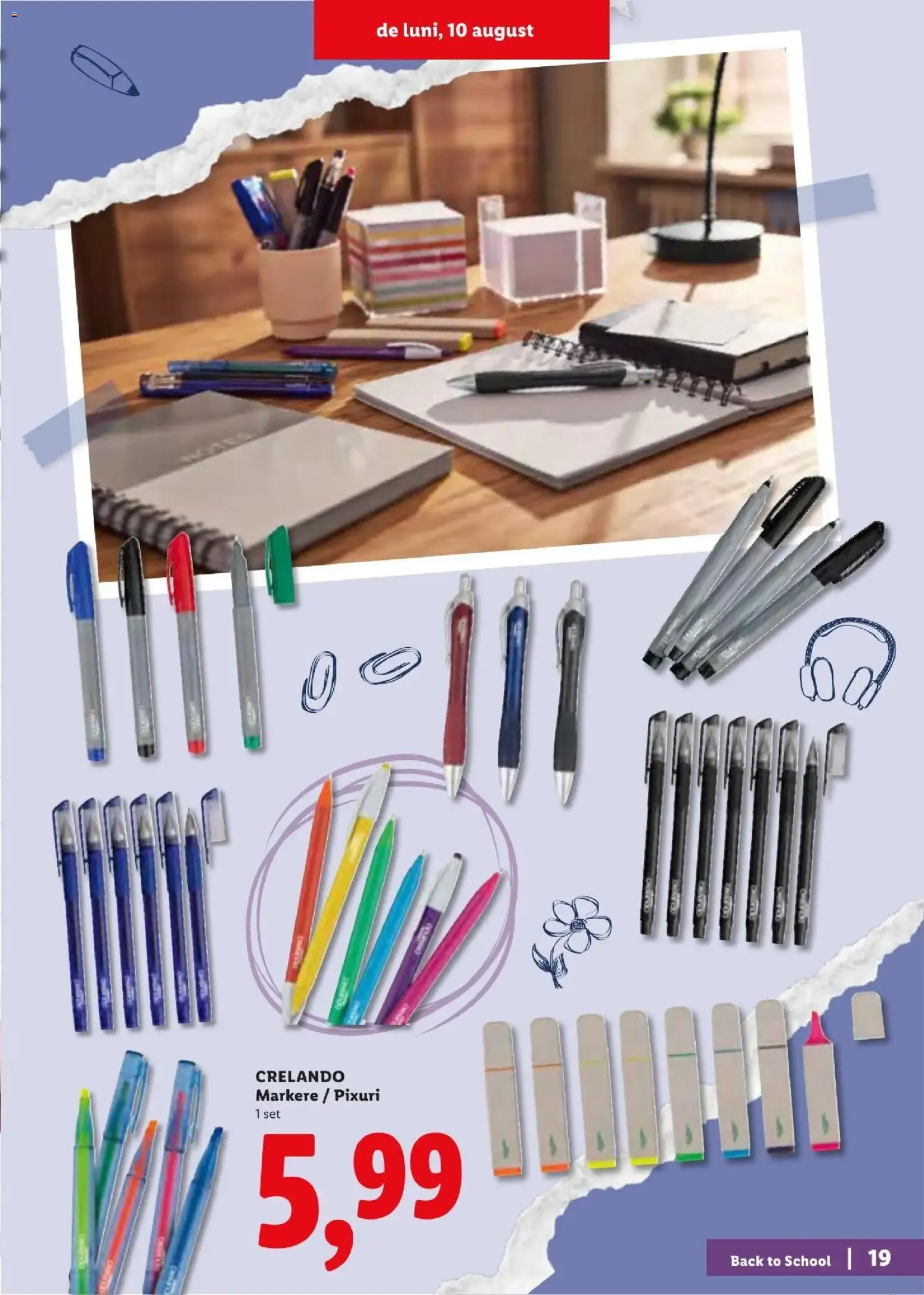 Catalog Catalog LIDL 10.08.2026 - Oferta și Revista online de la 10 august până la 30 august 2026 - Revista Pagina 19