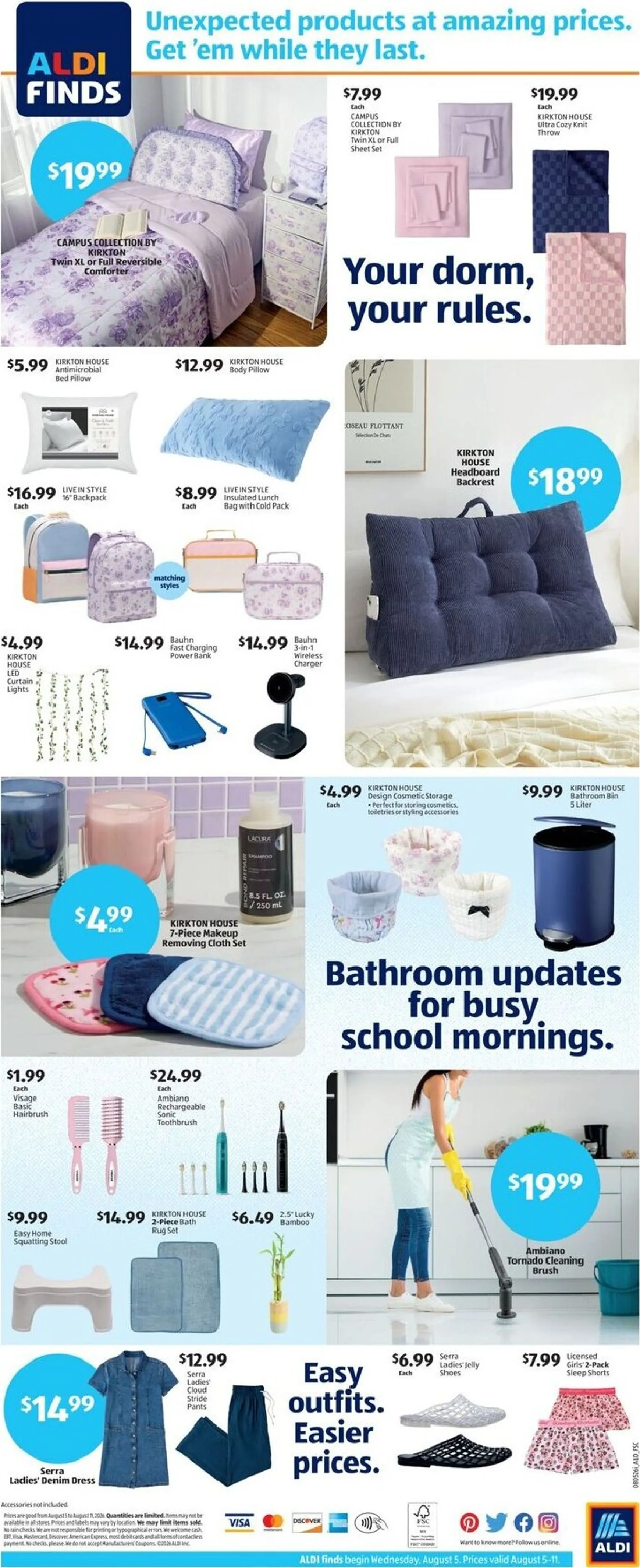 Weekly ad Current ALDI leaflet valid from Wednesday 08/05/2026 to Tuesday 08/11/2026 from August 5 to August 11 2026 - Page 3