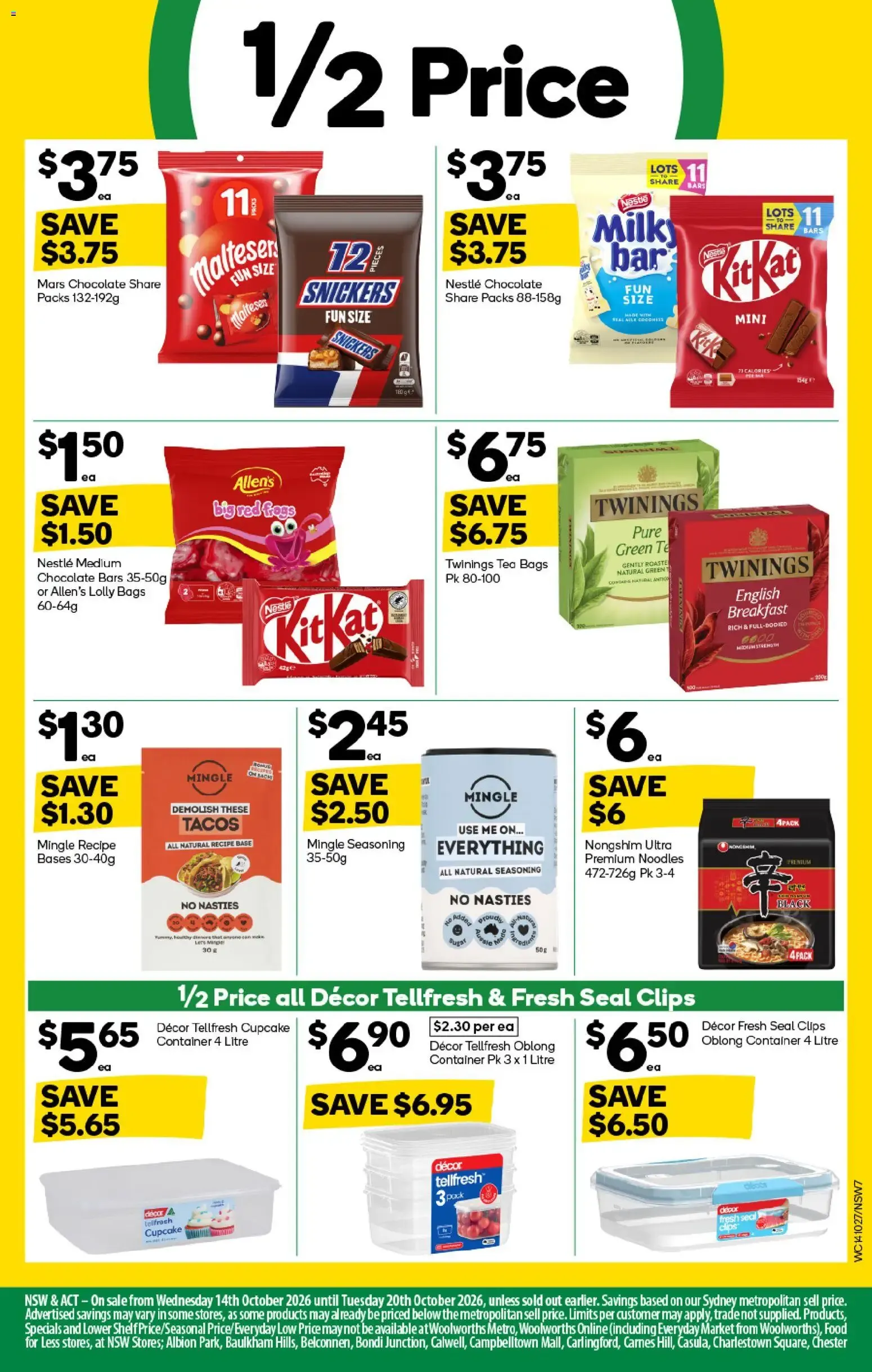 Woolworths catalogue valid from 14/10/2026 > Online Australia - Catalogue valid from 14 October to 20 October 2026 - page 7