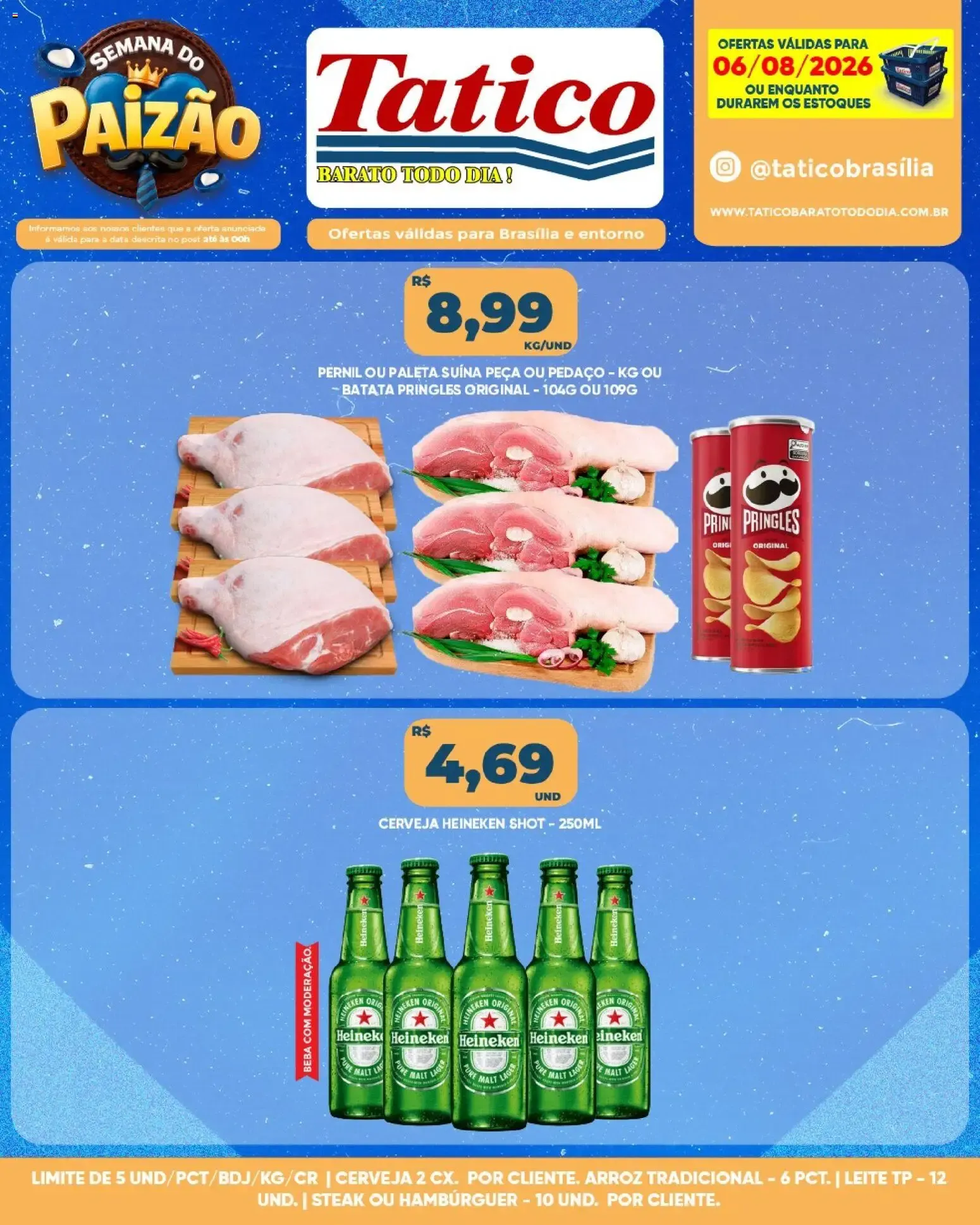 Encarte de Tatico | Semana do Paizão: Ofertas do Dia 06/08/2026 6 de agosto até 6 de agosto 2026 - Pagina 4