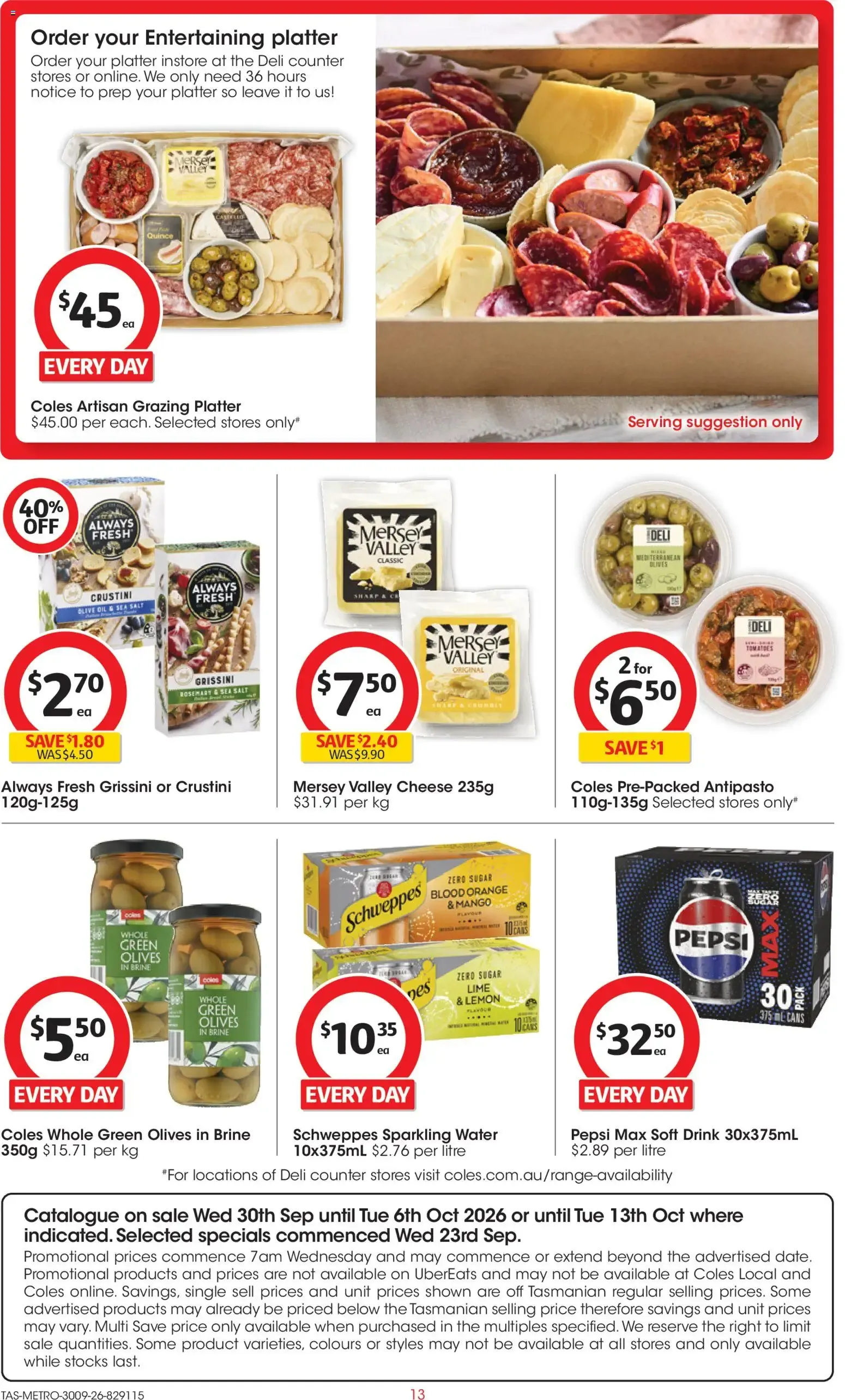 Coles catalogue valid from 30/09/2026 > Online Australia - Catalogue valid from 30 September to 6 October 2026 - page 13