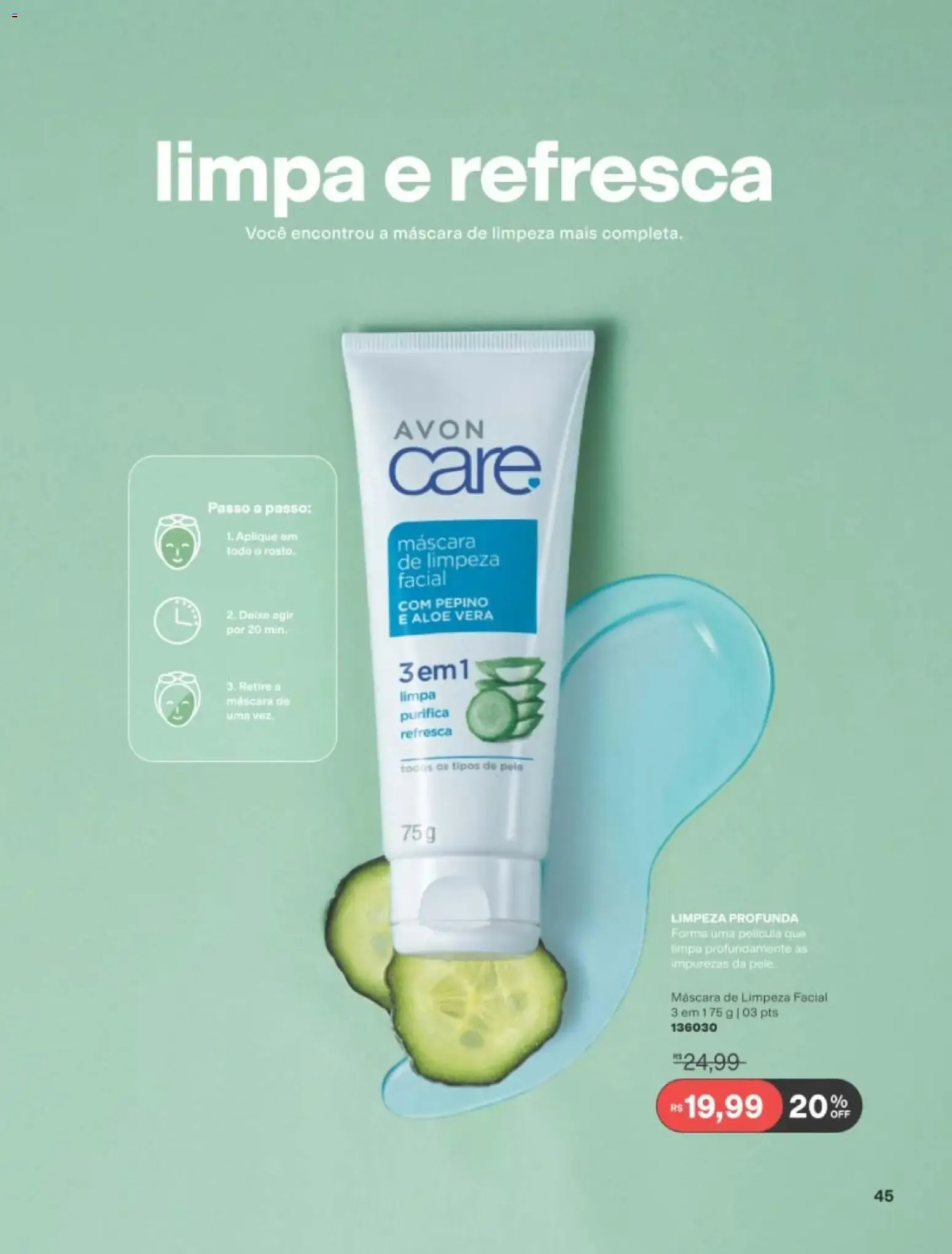 Encarte de Revista Avon folheto - Campanha 11 de 29/06/2026 | Promoção Online 29 de junho até 20 de julho 2026 - Pagina 45
