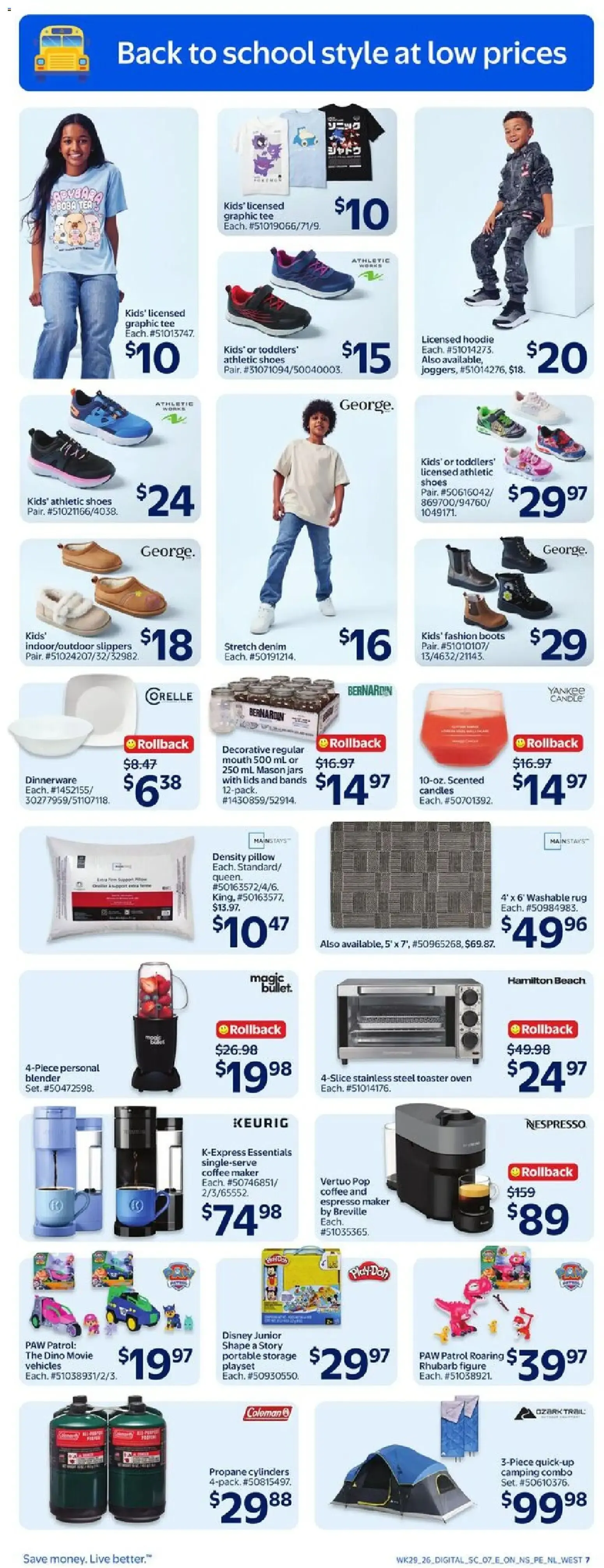 Walmart weekly flyer from Aug 13, 2026 > weekly specials & deals from August 13 to August 19 2026 - flyer page 9