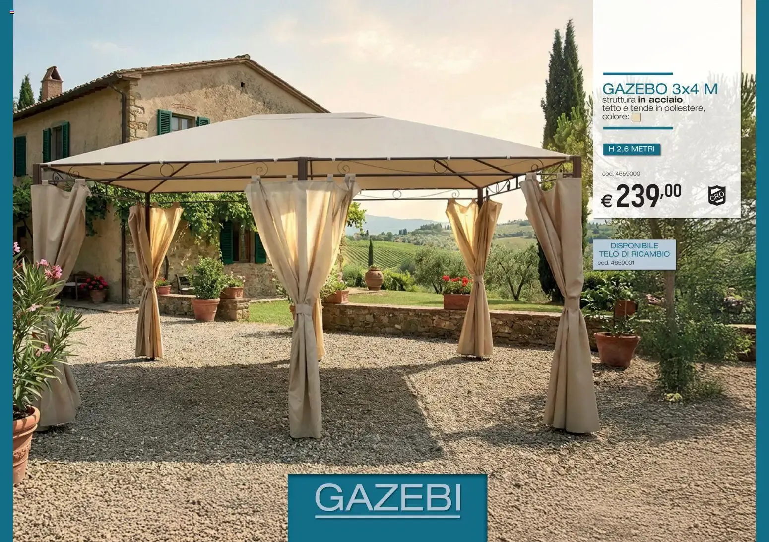 Nuovo Brico OK volantino Ombrelloni, Gazebo, Tende da Sole dal 05/03/2026 > offerte anteprima 🛍️ da 5 marzo a 31 agosto di 2026 - Pagina del volantino 6