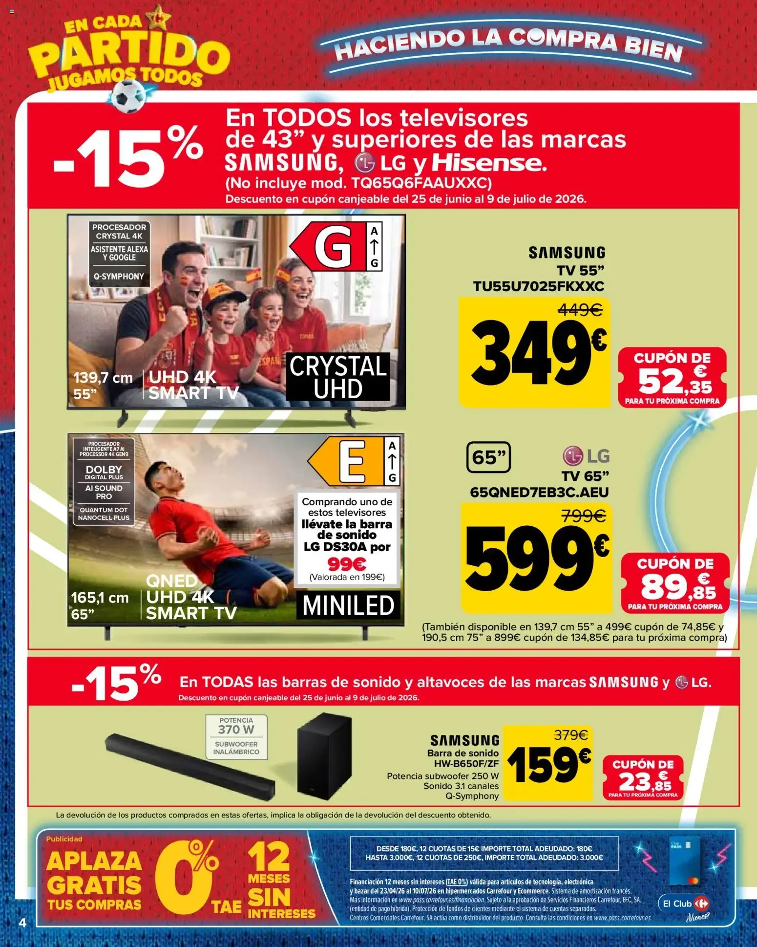 Catálogo de Carrefour La Fiesta del Futbol del 11/06/2026 | Catálogo 11 de junio al 24 de junio 2026 - Página 4