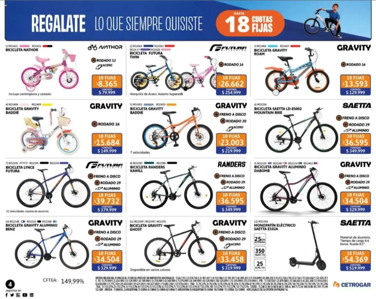 Ofertas de Cetrogar - Ofertas Mes del Niño 4 de agosto al 31 de agosto 2026 - Página 15 del catálogo