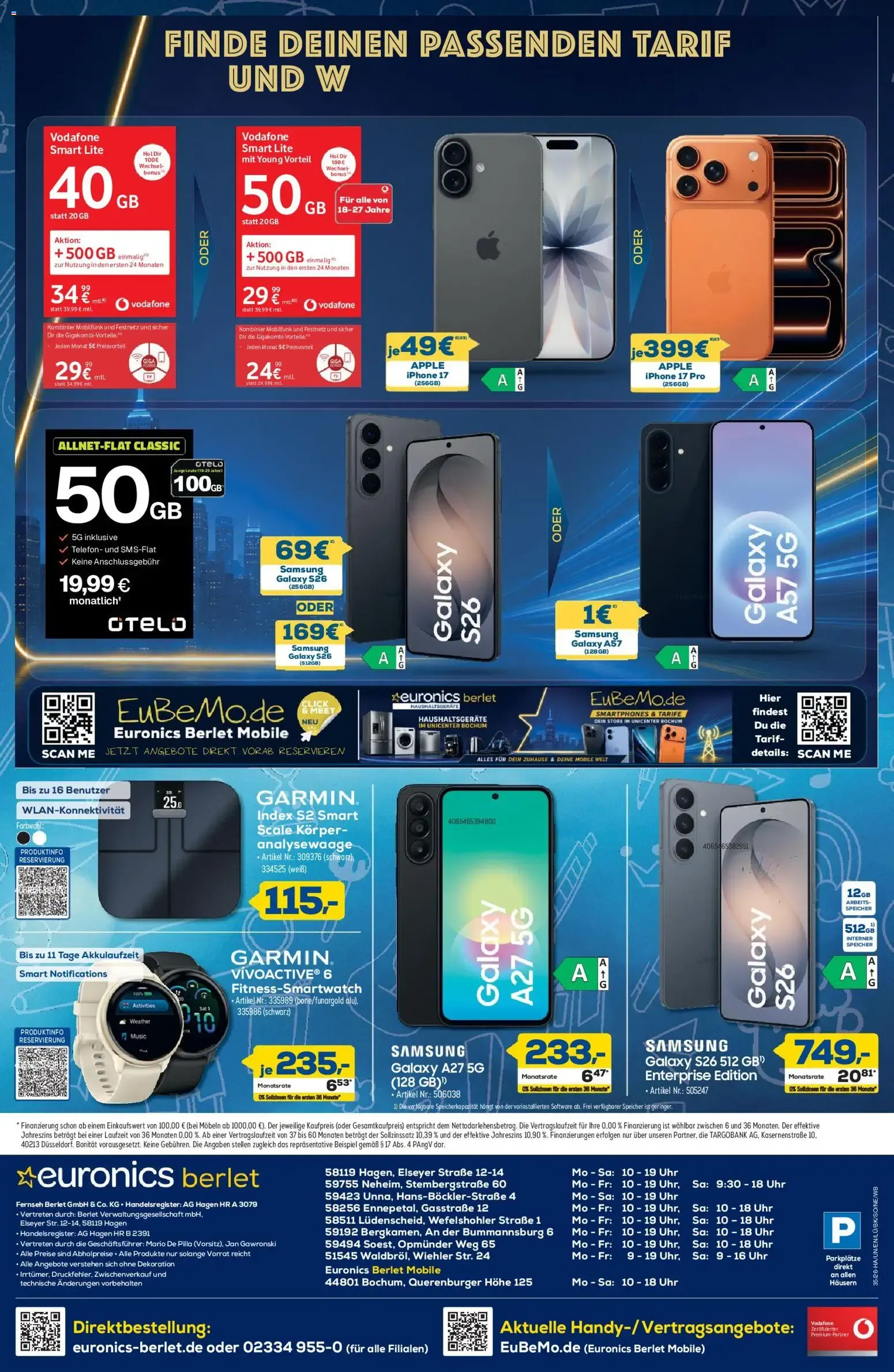 Euronics Berlet: Genau Richtig. Ferien-Endspurt Geniessen. von 20. August bis 26. August 2026 - Prospekt seite 8